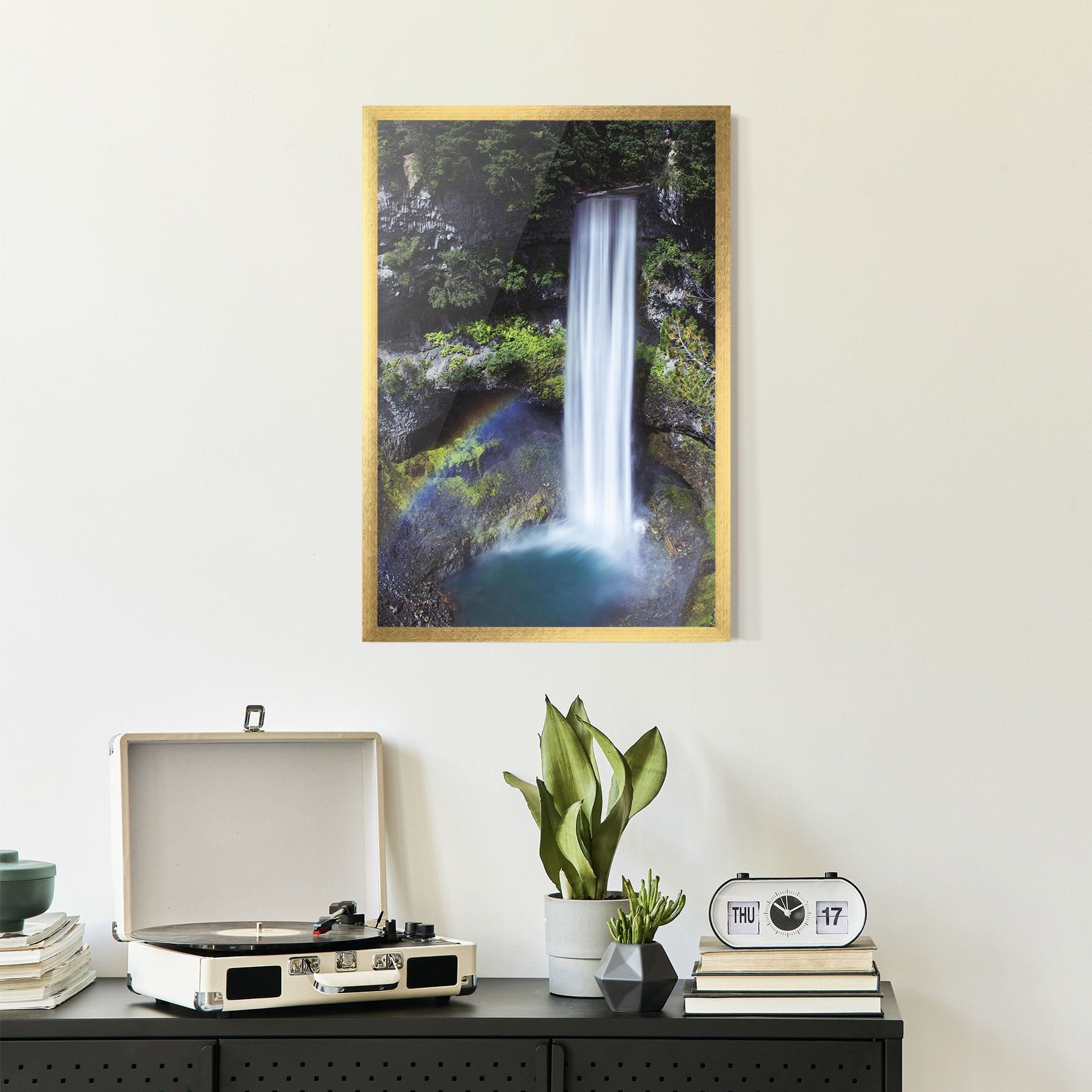 Pretty Rainbow Waterfall mockup 2