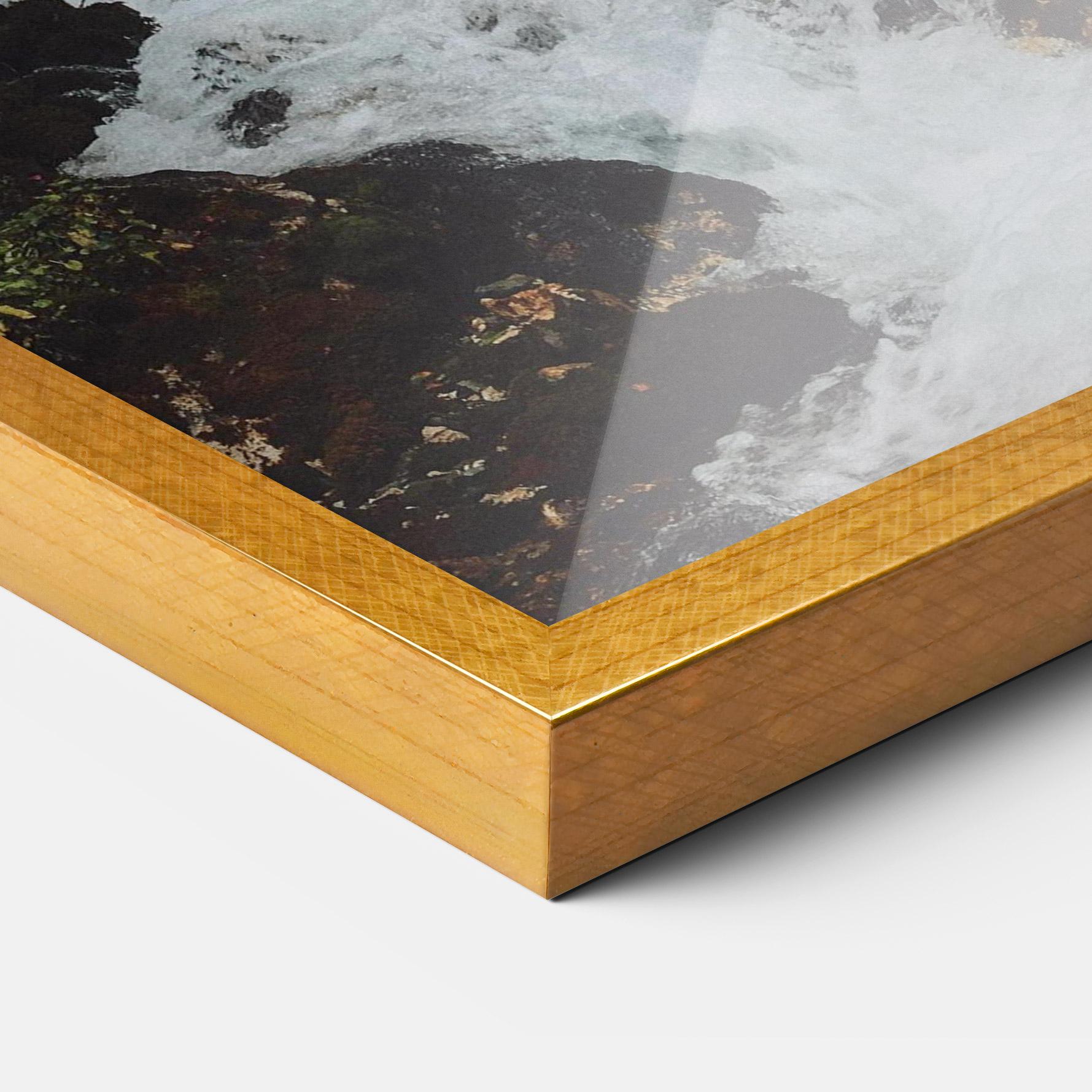 Keretezett Poszter Waterfall From Home mockup 3