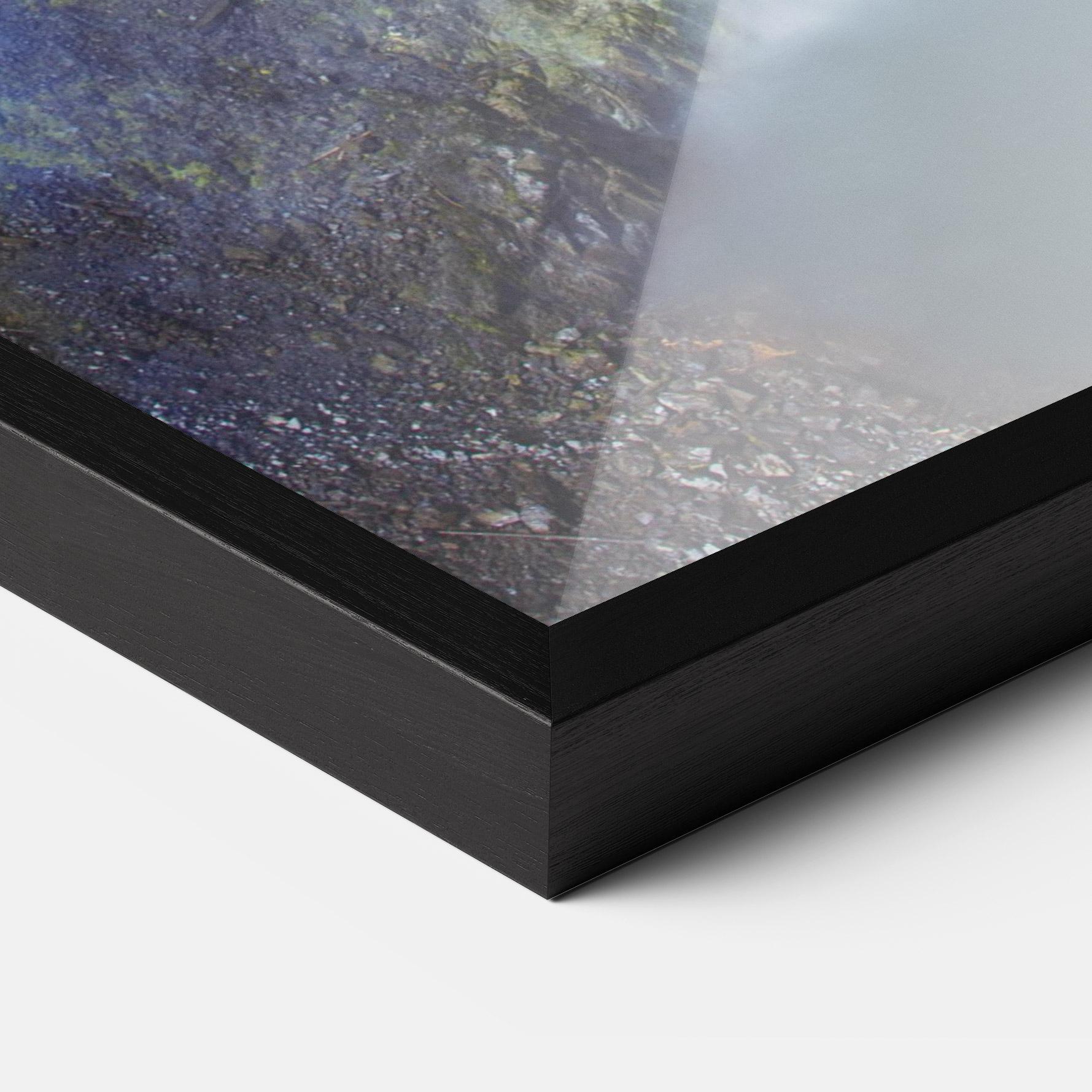 Keretezett Poszter Pretty Rainbow Waterfall mockup 3