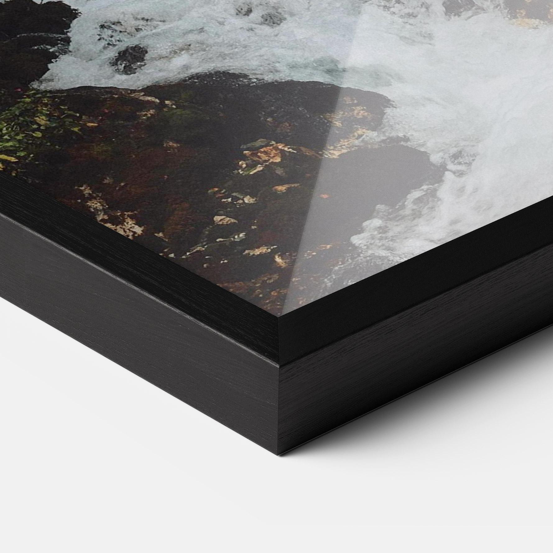 Keretezett Poszter Waterfall From Home mockup 3