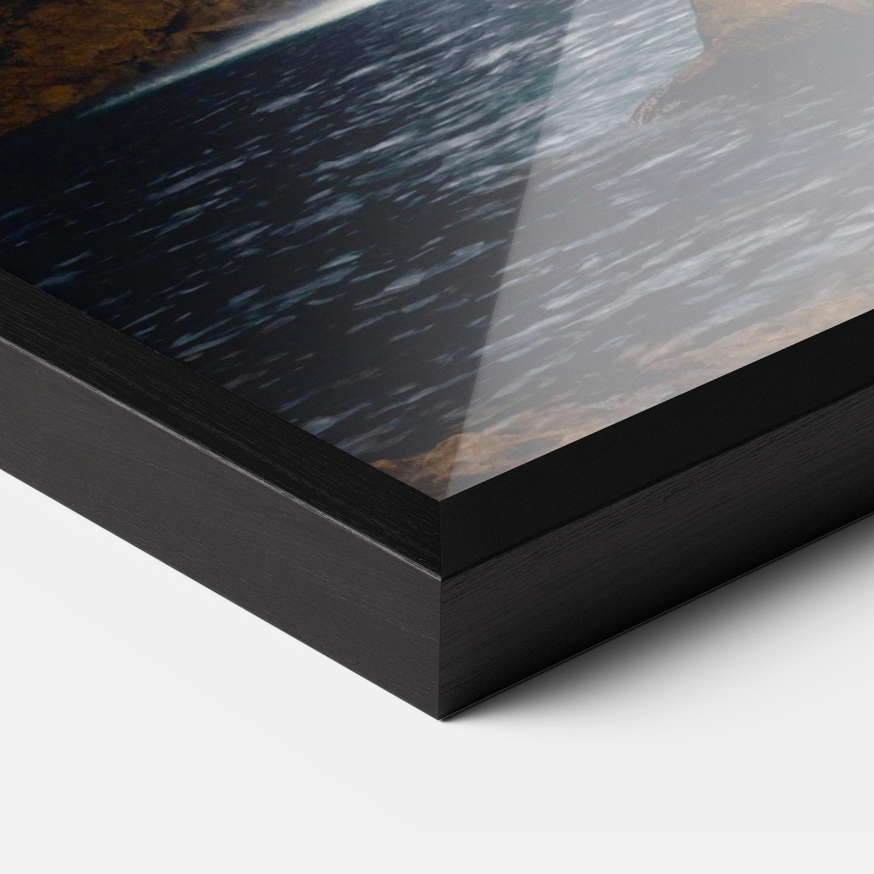 Keretezett Poszter Waterfall Place To Hide mockup 3