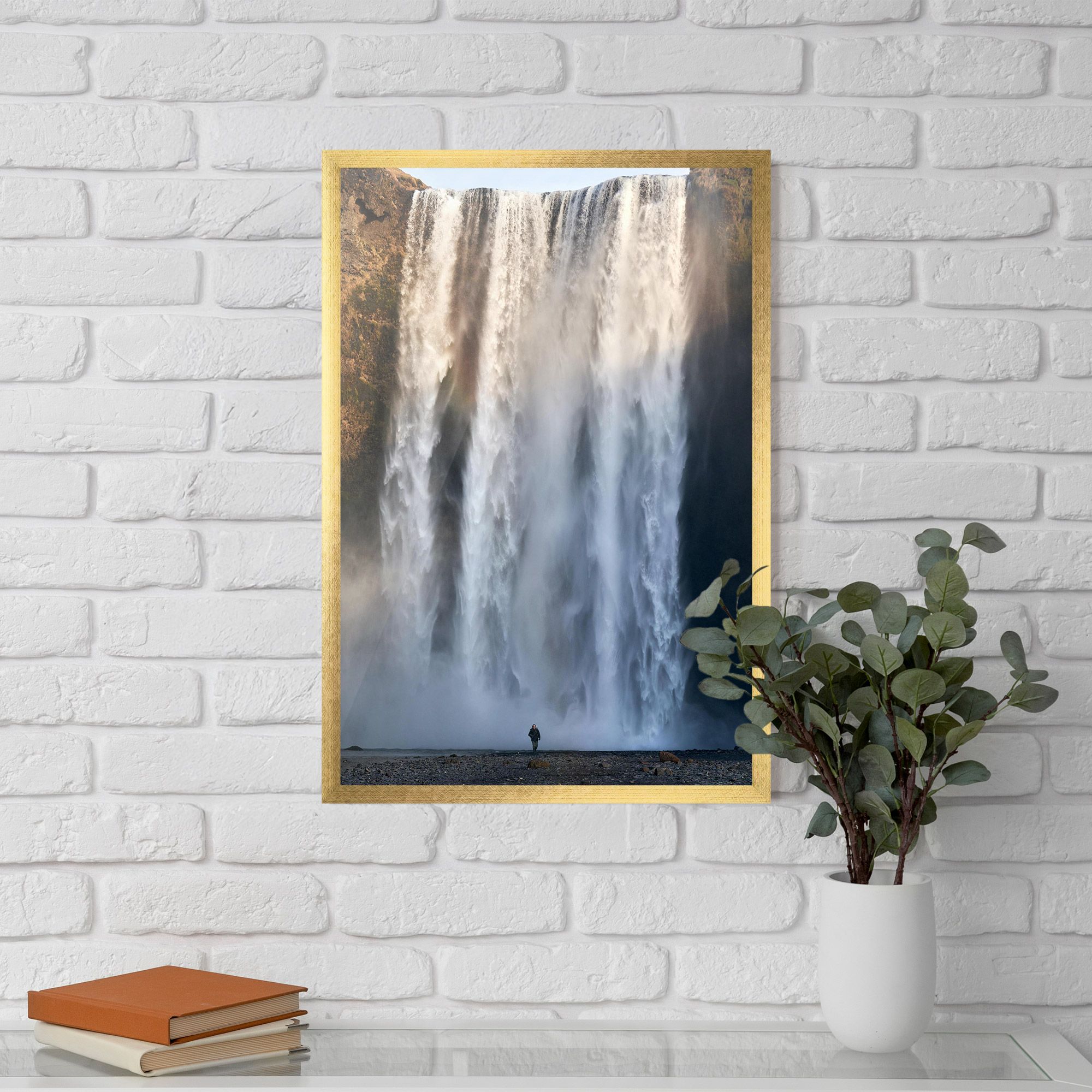 Small Man Waterfall mockup 5