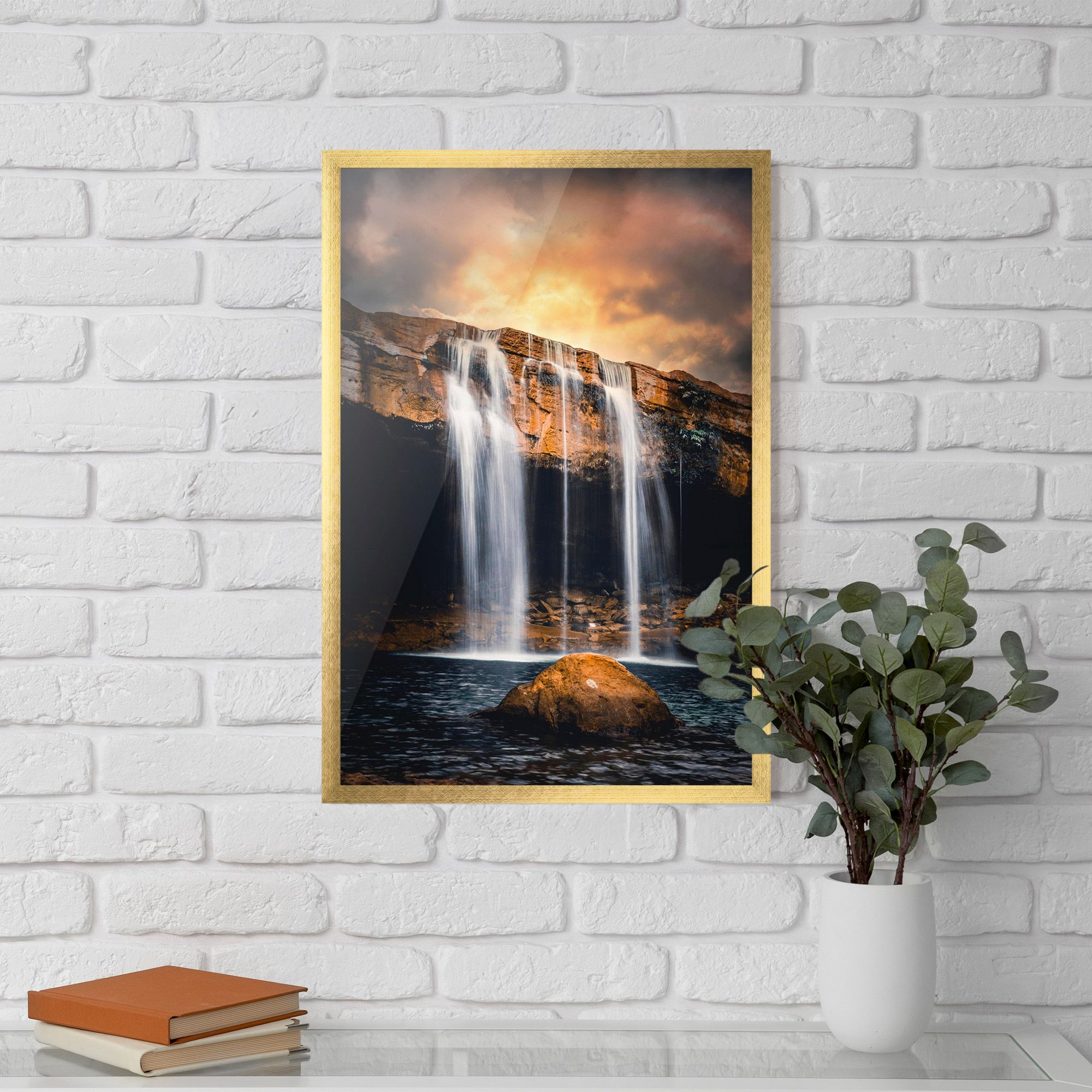 Waterfall Place To Hide mockup 5