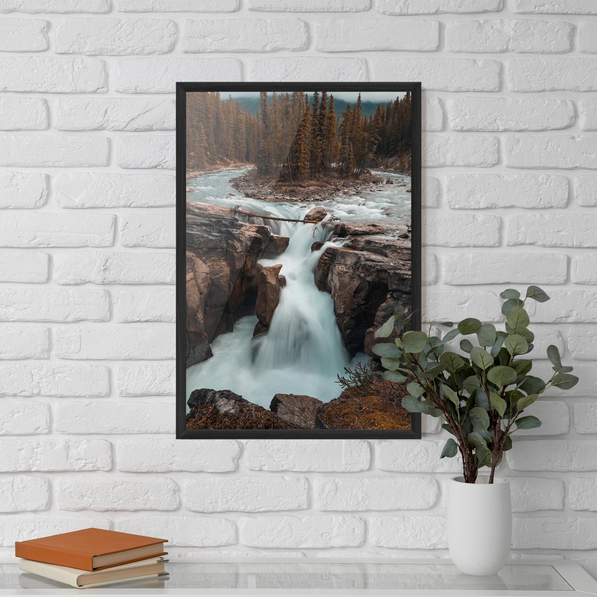 Orange Trees Waterfall mockup 5
