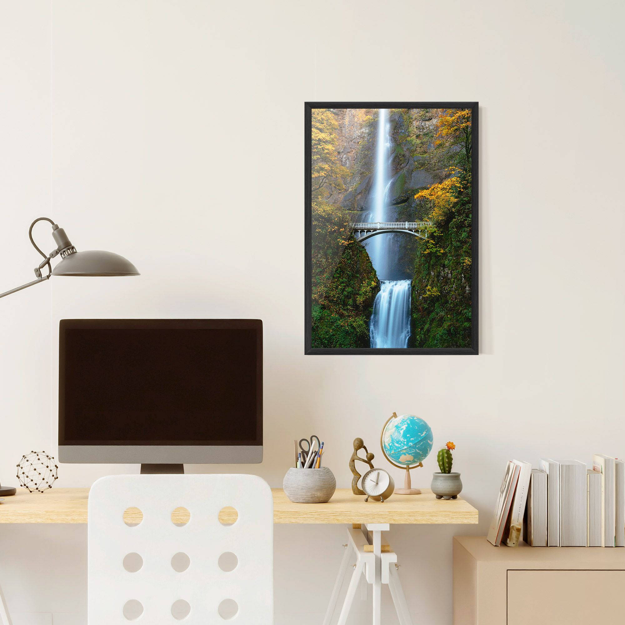 Yellow Leaves Bridge mockup 6