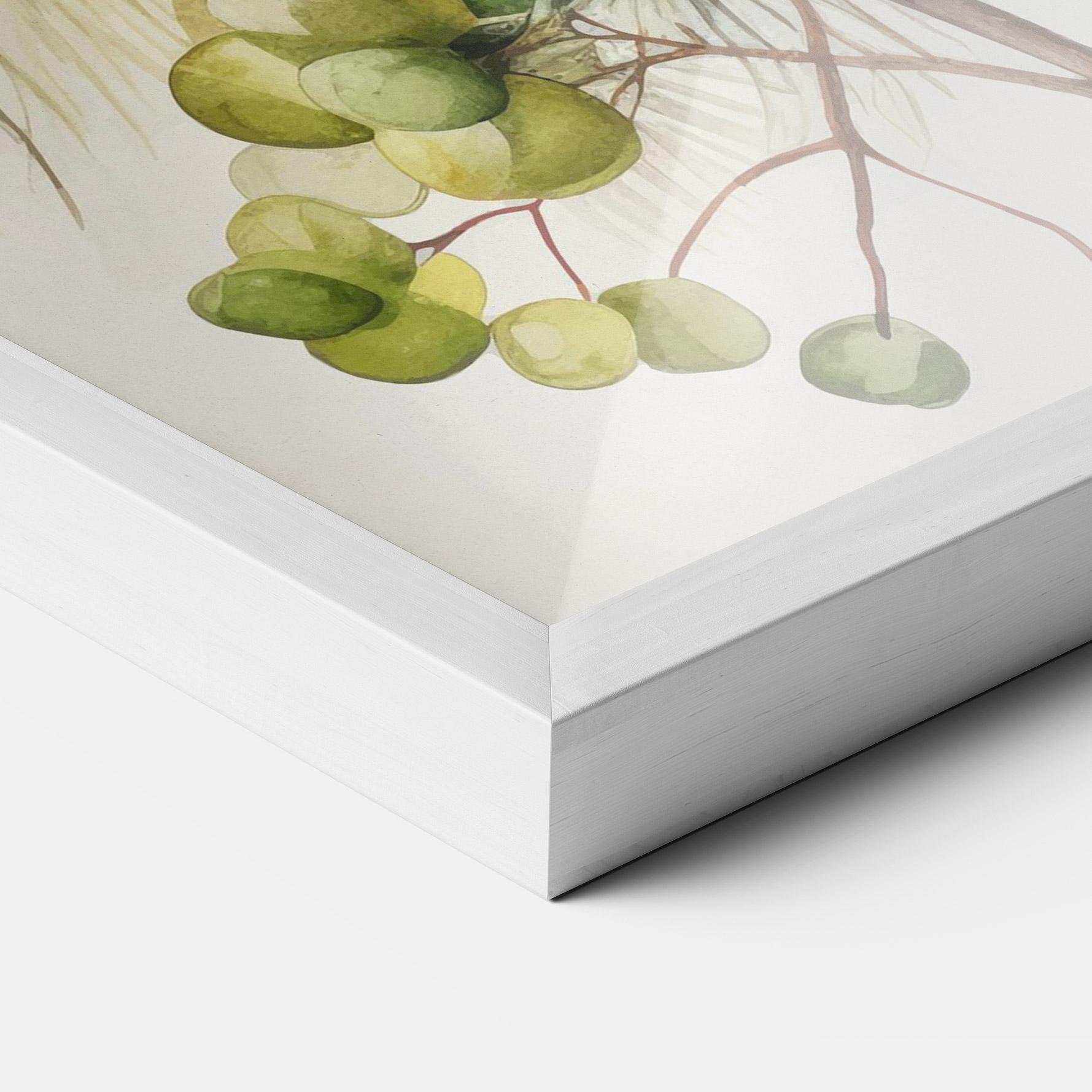 Keretezett Poszter Brown Cones mockup 3