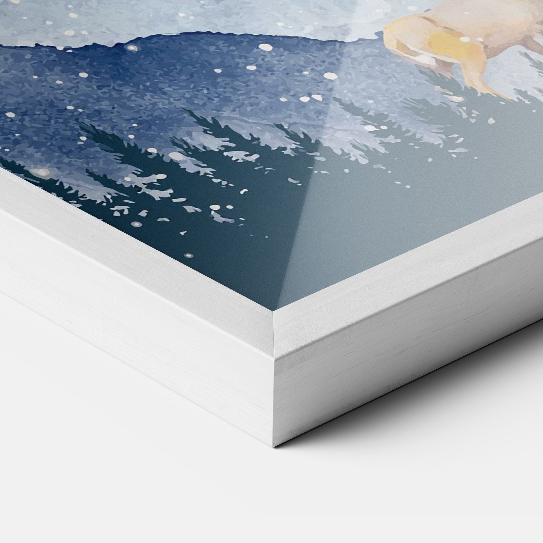 Winter Deers mockup 3