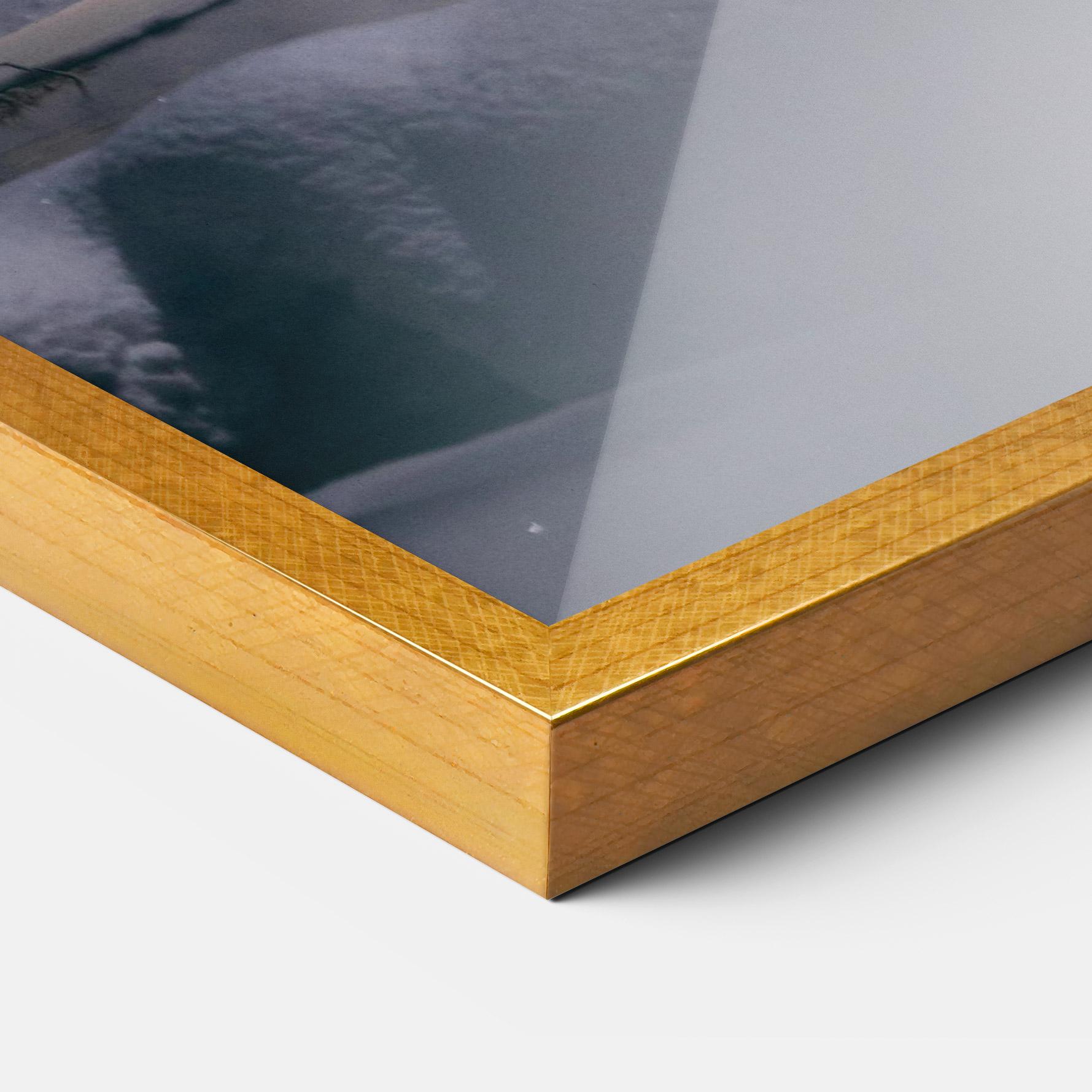 Keretezett Poszter Winter House mockup 3