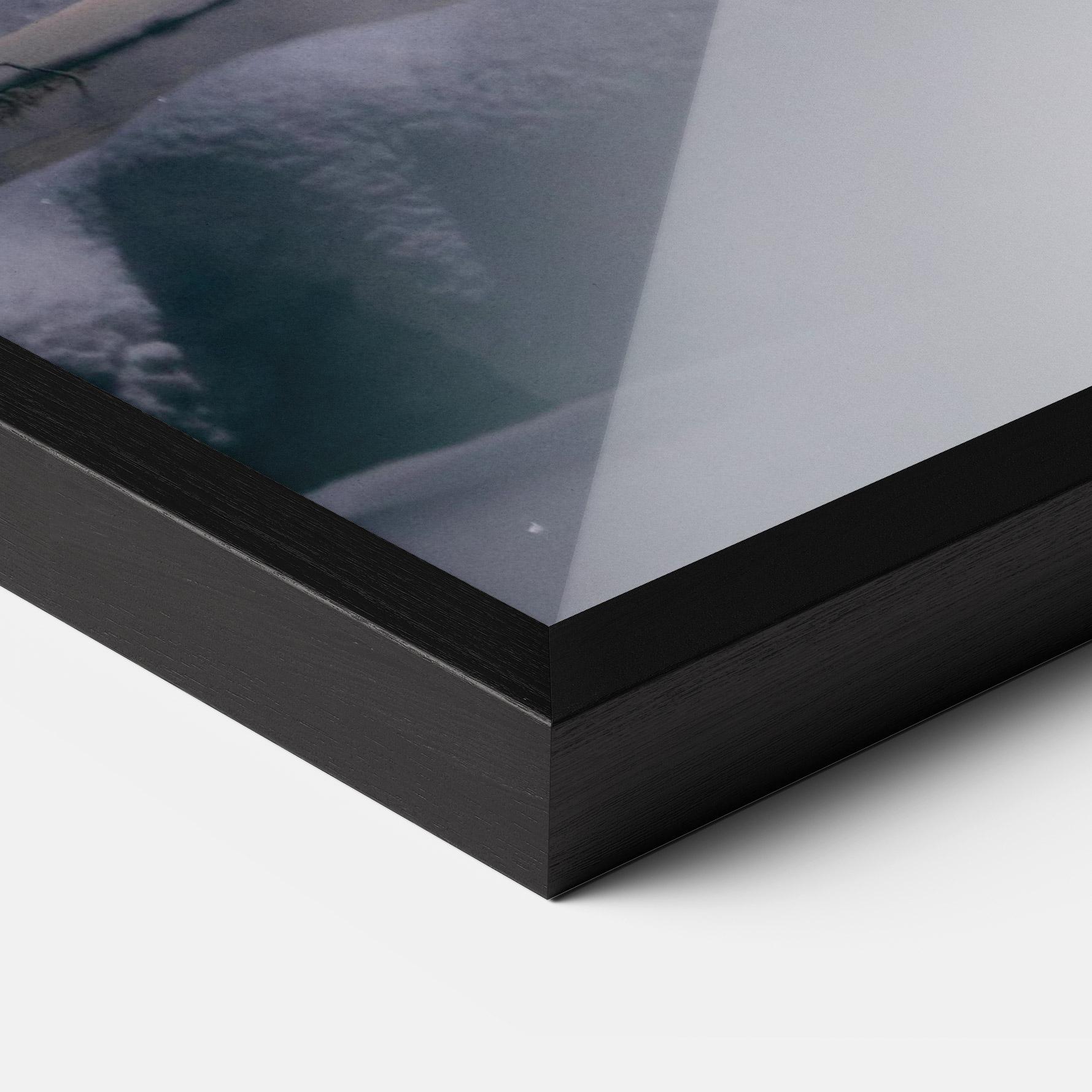 Keretezett Poszter Winter House mockup 3