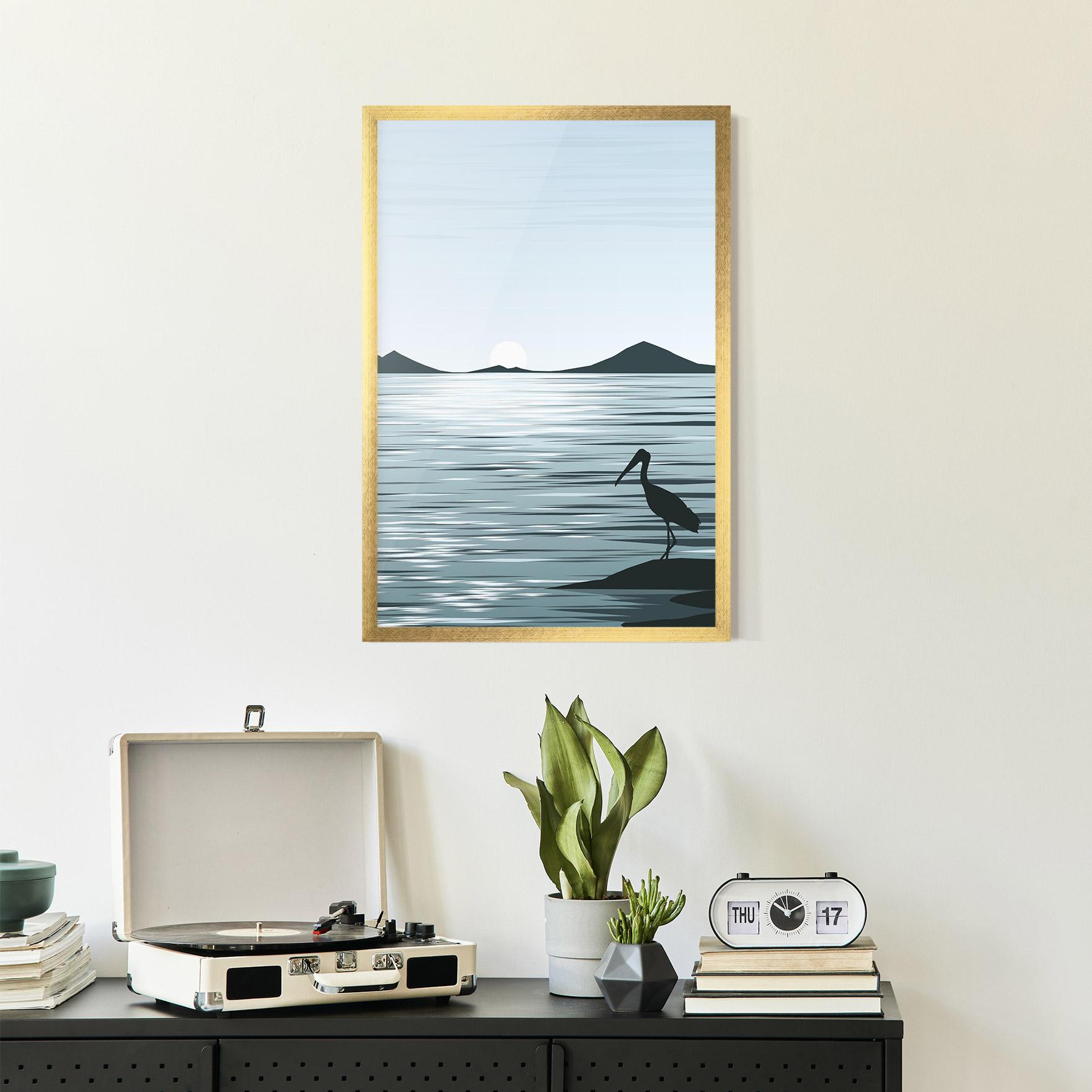 Keretezett Poszter Sparkling Lake mockup 2