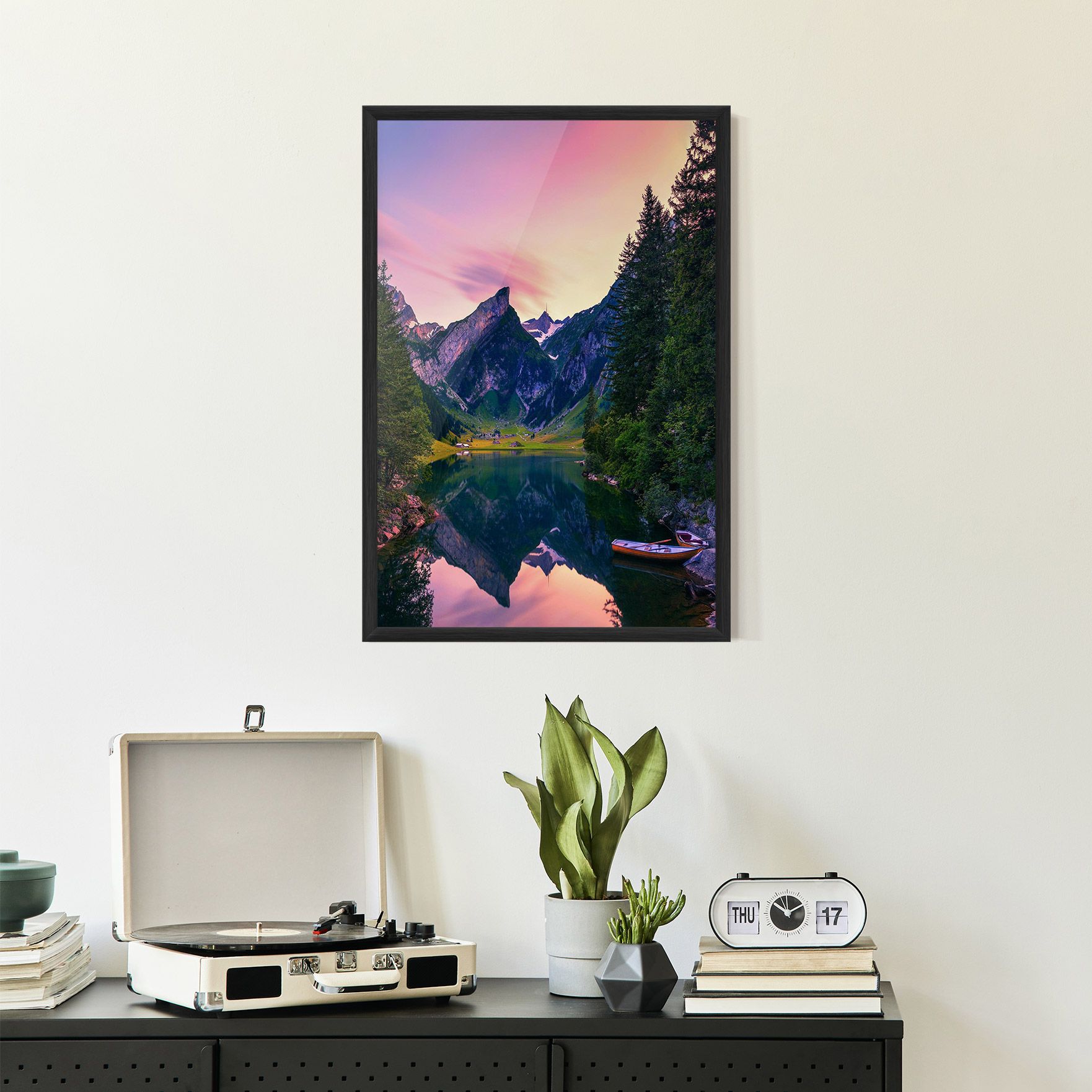 Purple Sunset Lake mockup 2