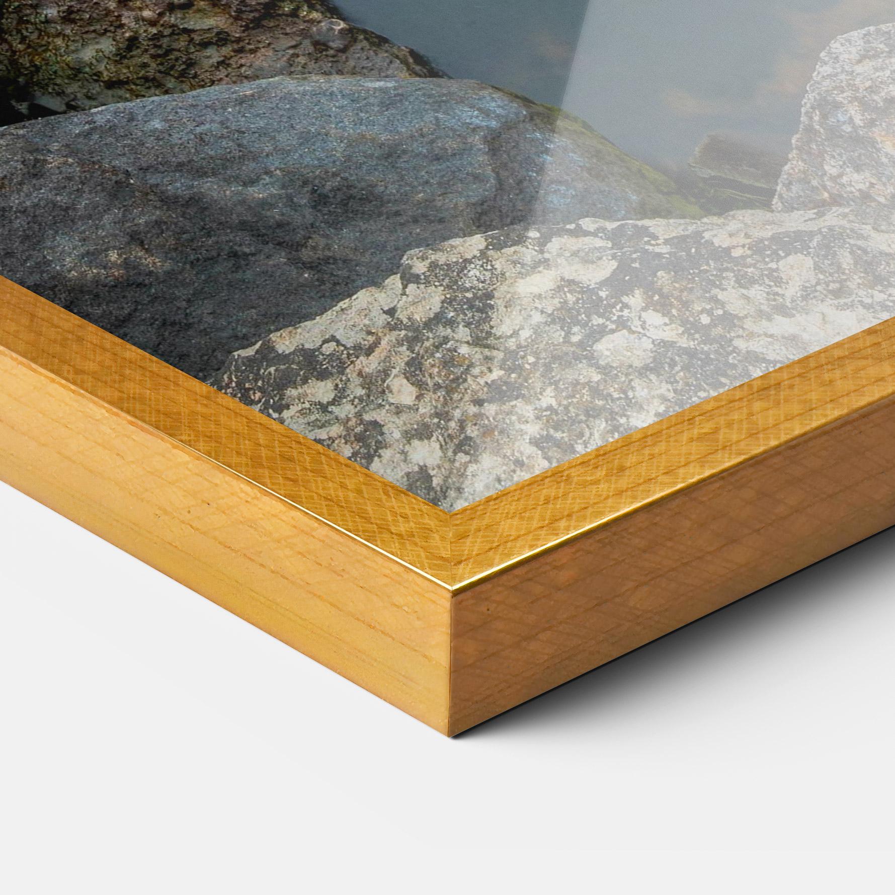 Keretezett Poszter Lake Sunset mockup 3