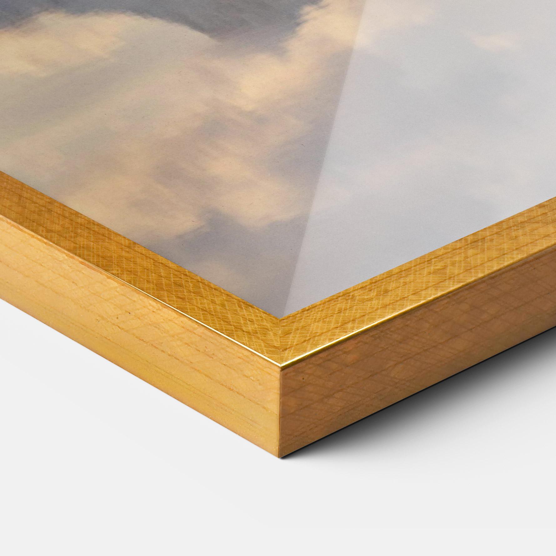 Keretezett Poszter Pretty Light Lake mockup 3