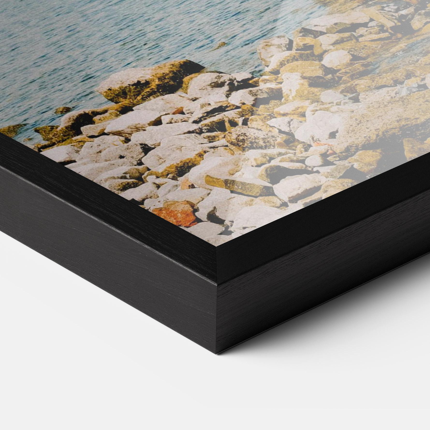 Keretezett Poszter Boat On The Lake mockup 3