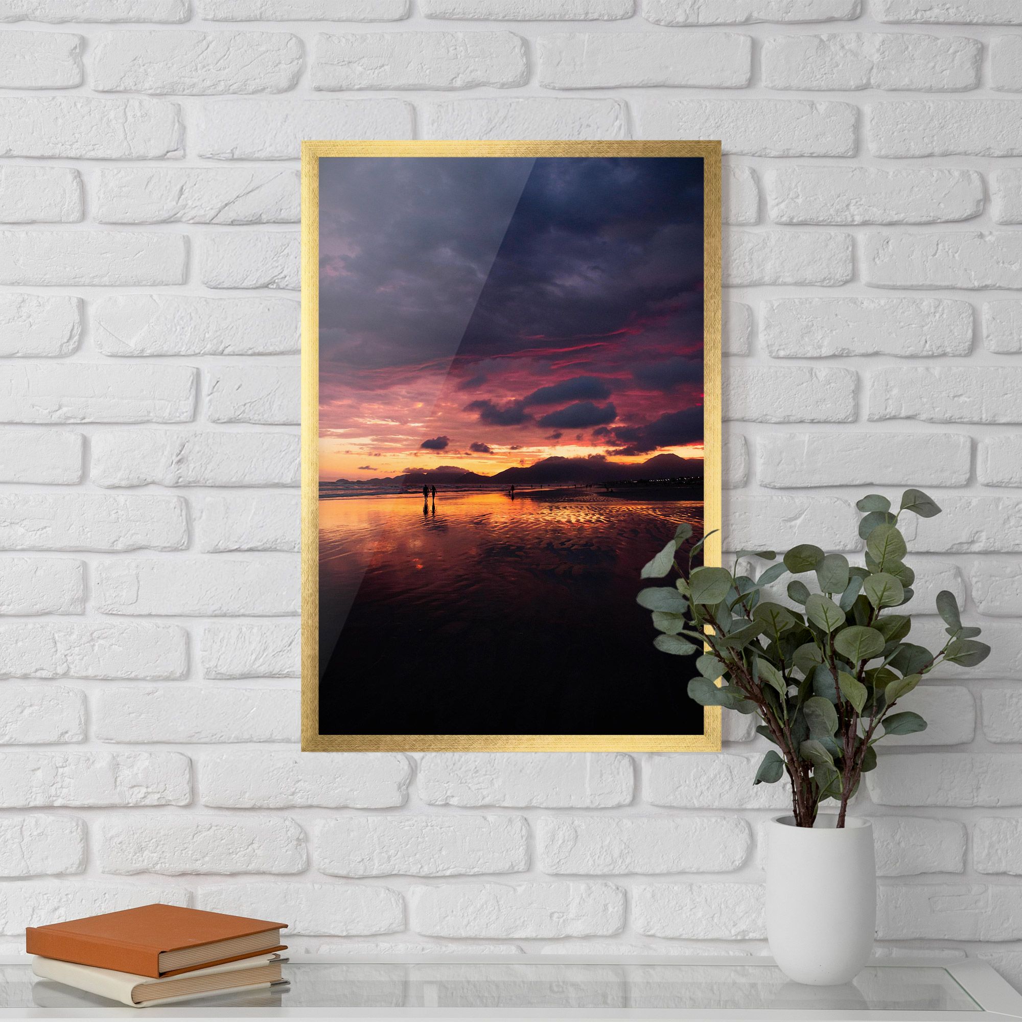 Beach At Sunset mockup 5