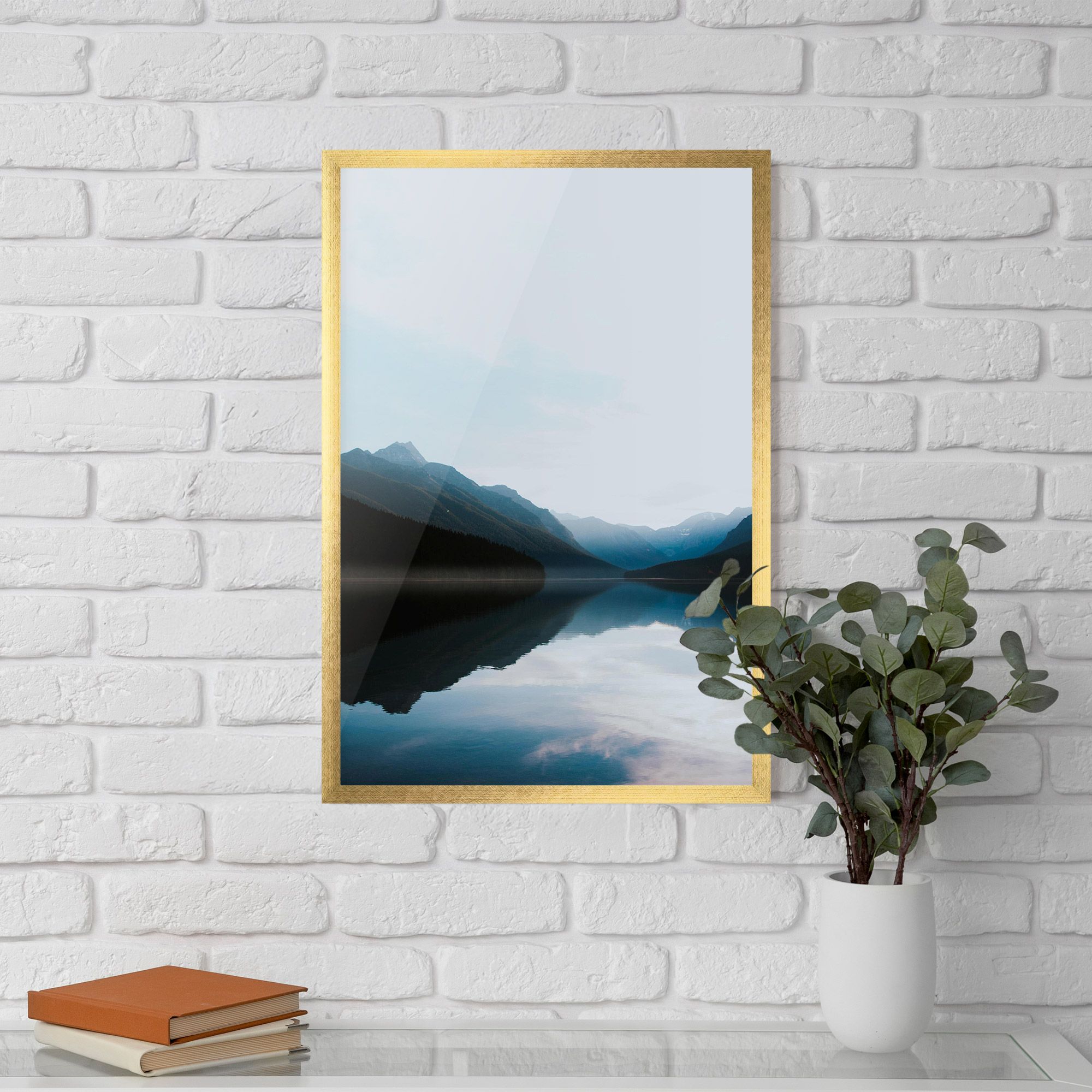 Foggy Blue Light mockup 5