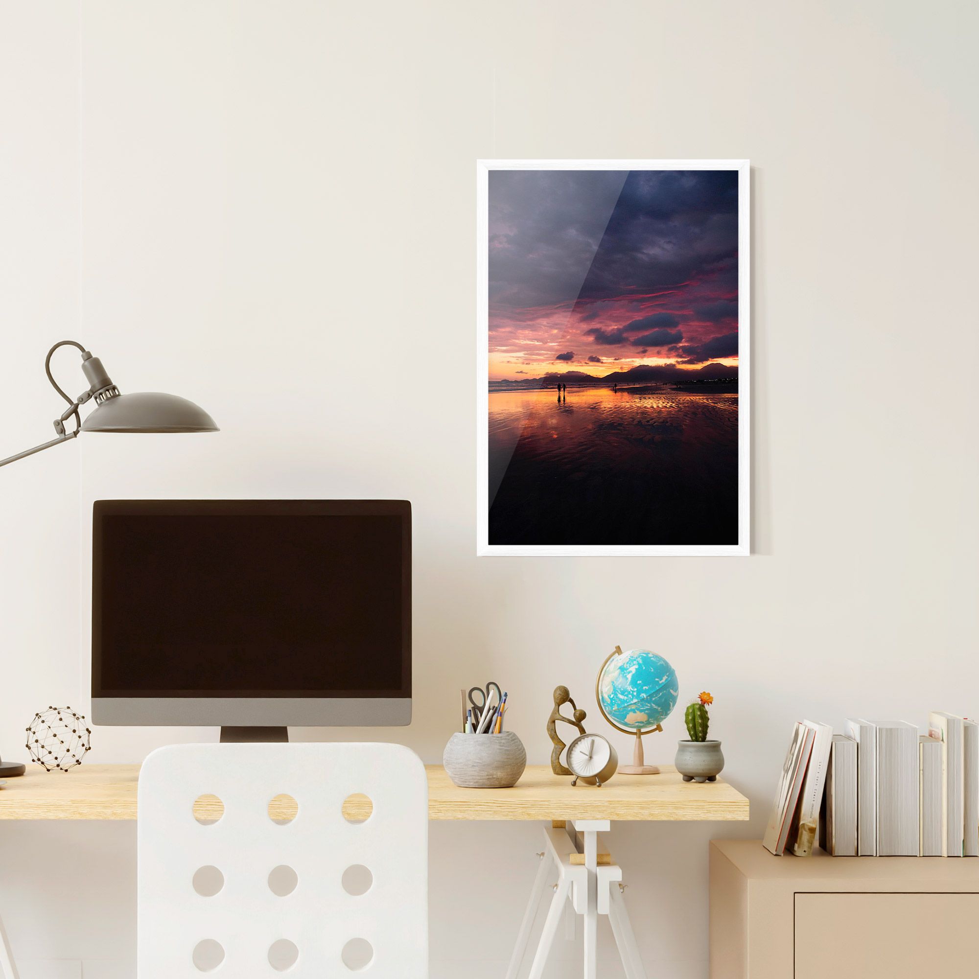 Beach At Sunset mockup 6