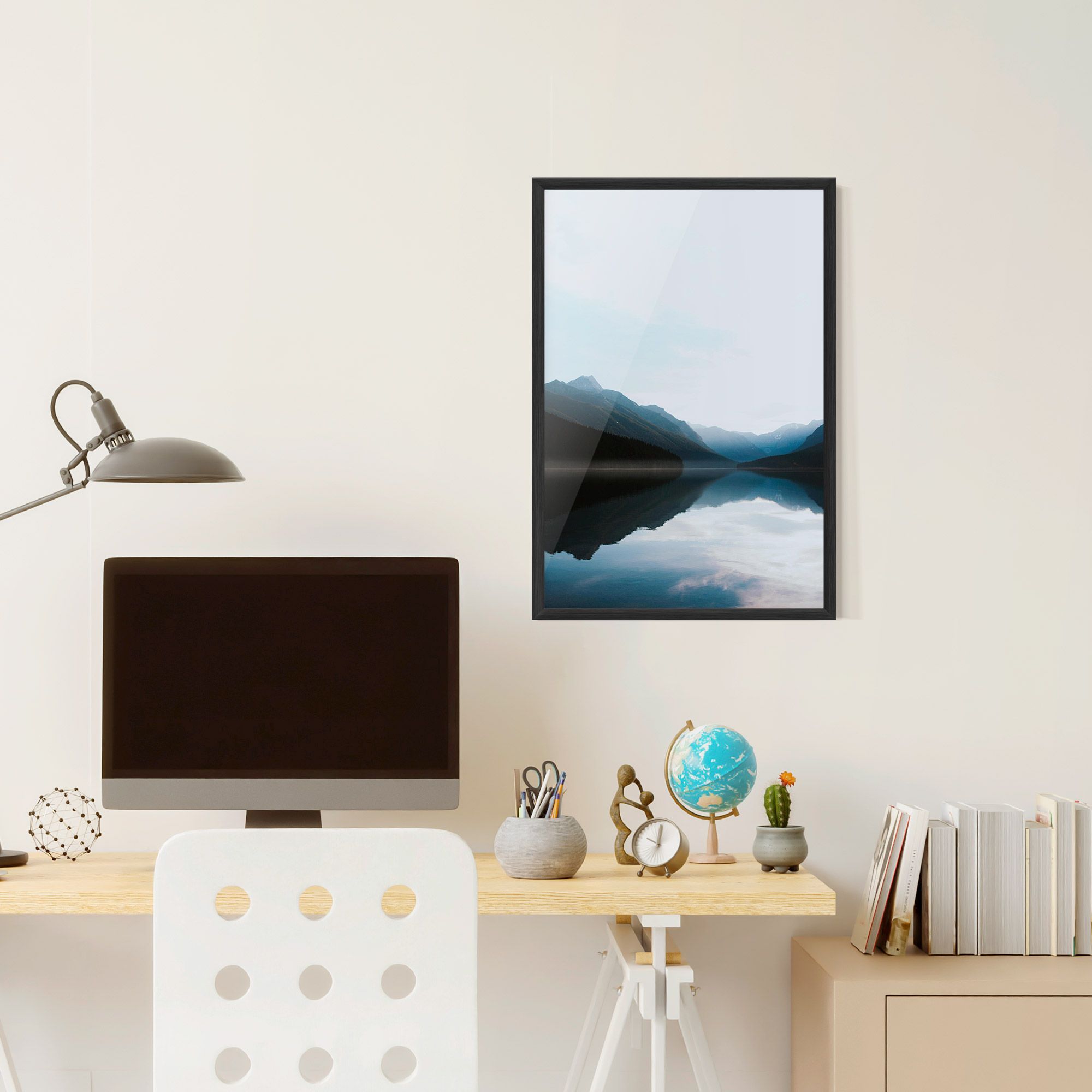 Foggy Blue Light mockup 6