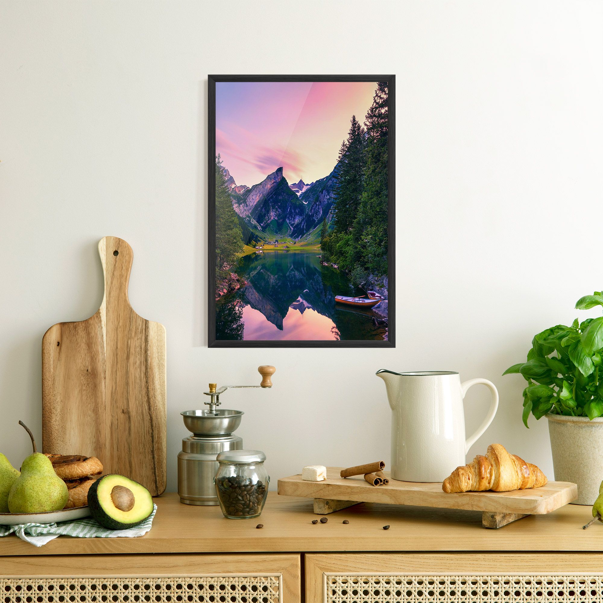Purple Sunset Lake mockup 8