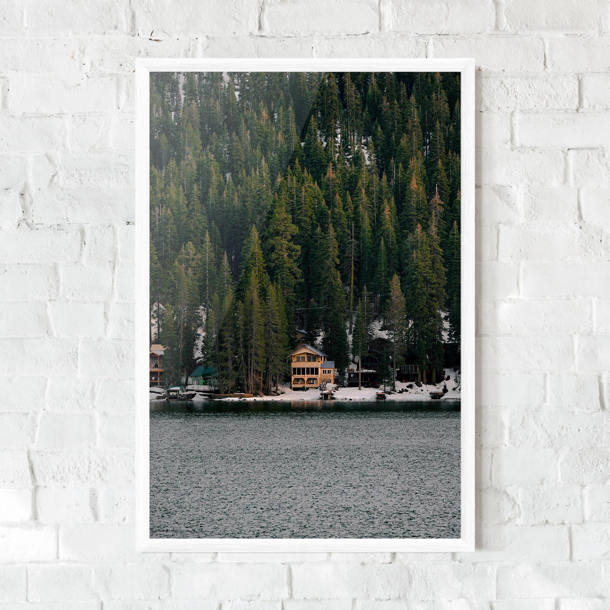 Keretezett Poszter Peacefull Place mockup 0