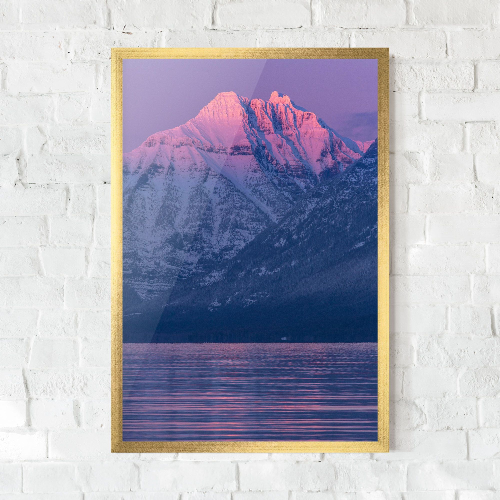 Purple Snowy View mockup 0