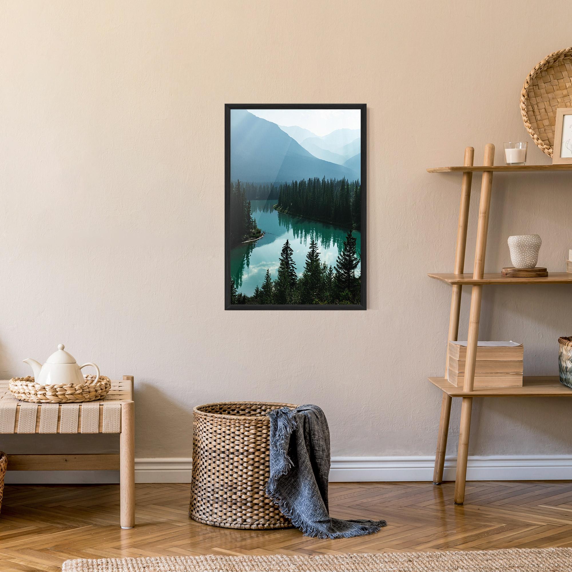 Keretezett Poszter Crystal Lake mockup 9