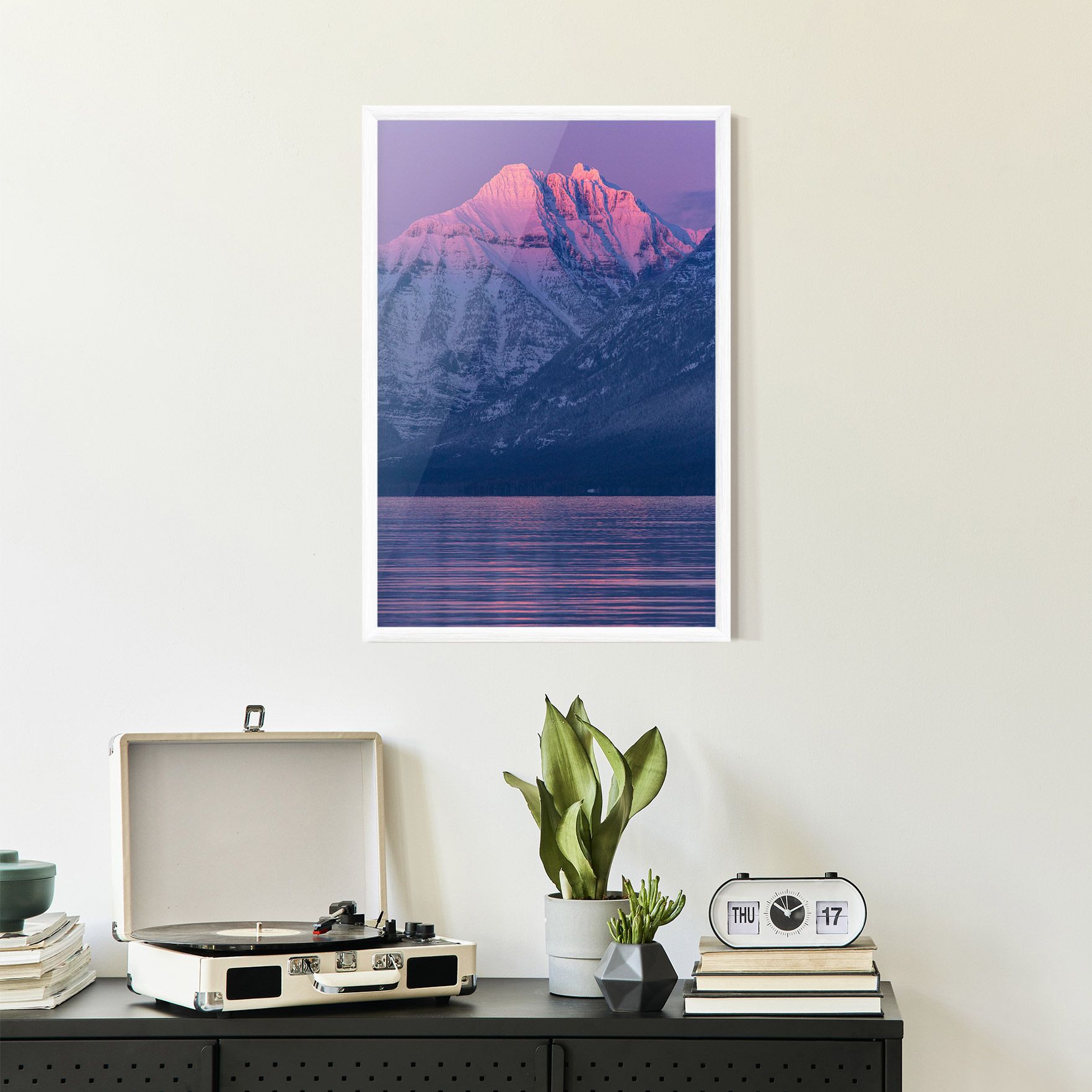 Purple Snowy View mockup 2