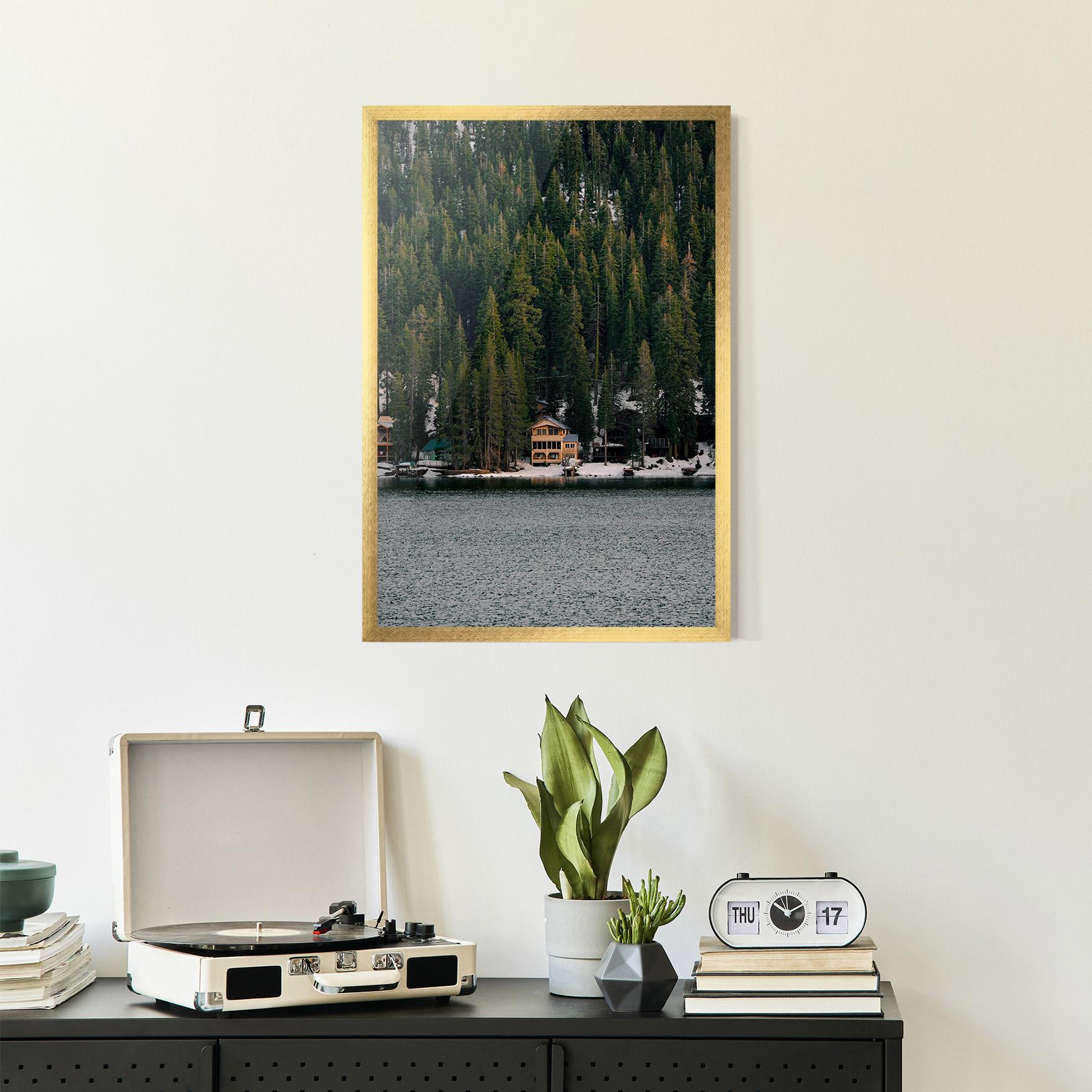 Keretezett Poszter Peacefull Place mockup 2