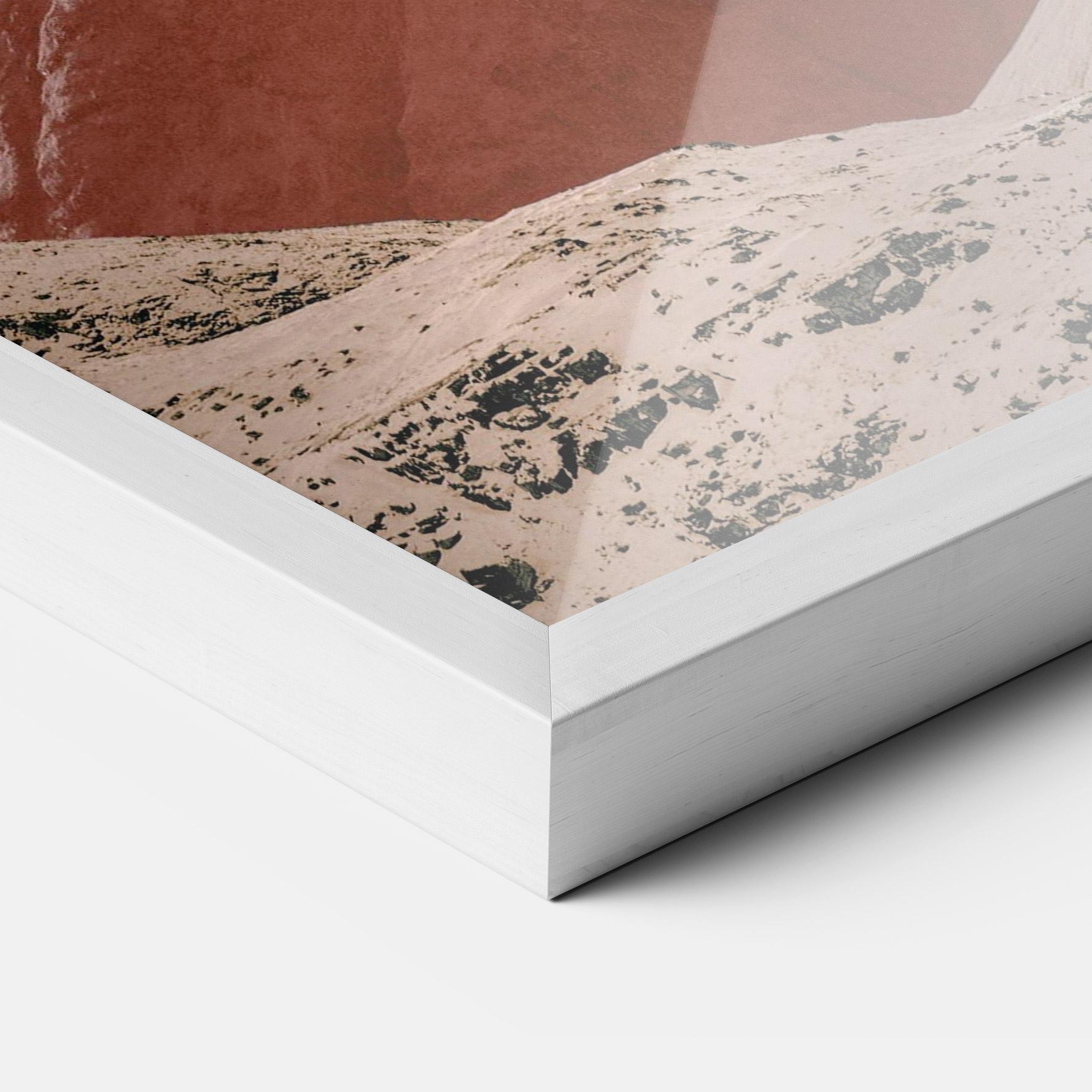 Keretezett Poszter Moon Mountain Art mockup 3