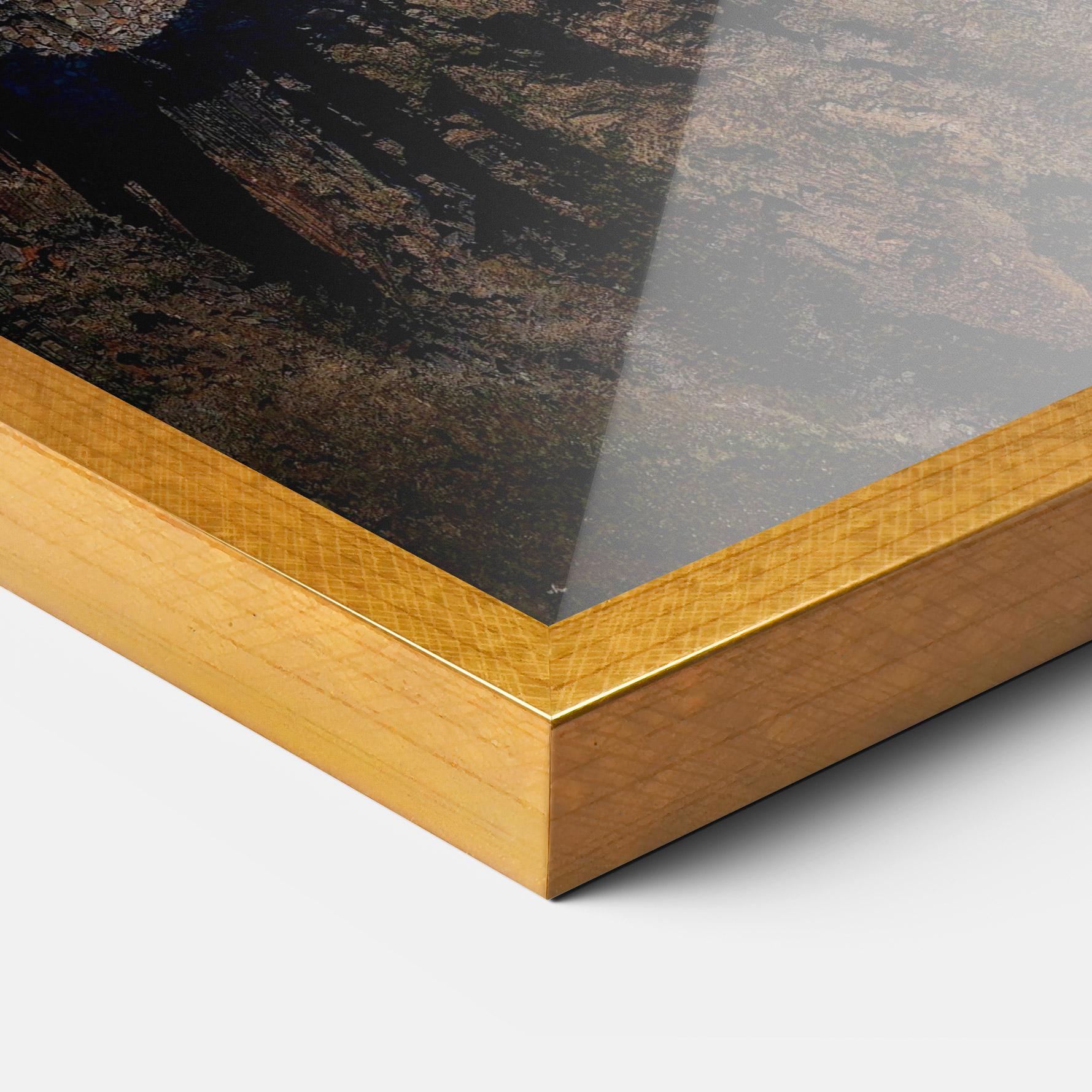 Keretezett Poszter Rocks And Water mockup 3