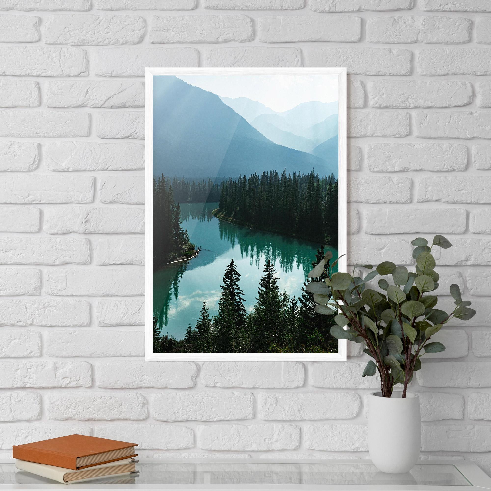 Keretezett Poszter Crystal Lake mockup 5