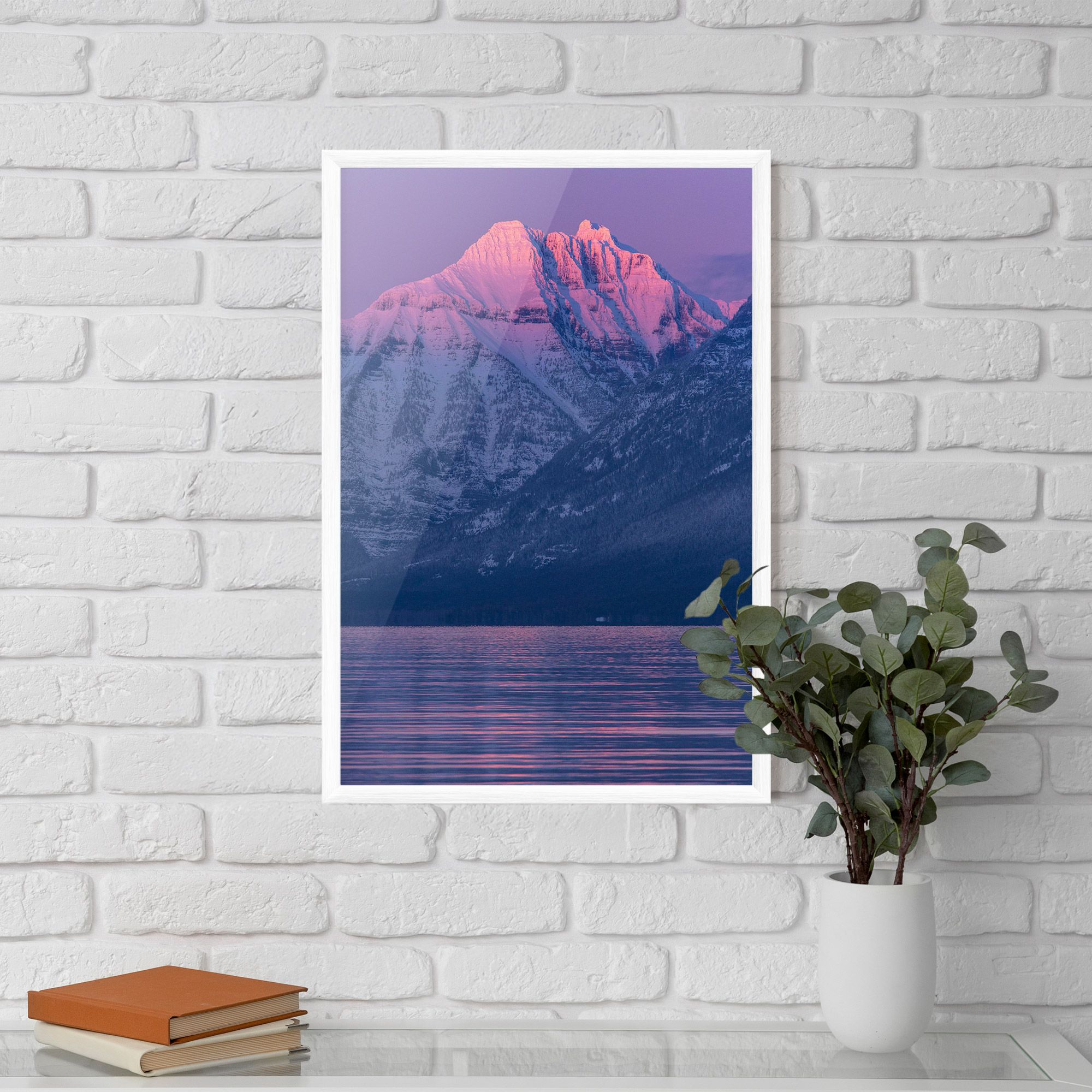 Purple Snowy View mockup 5