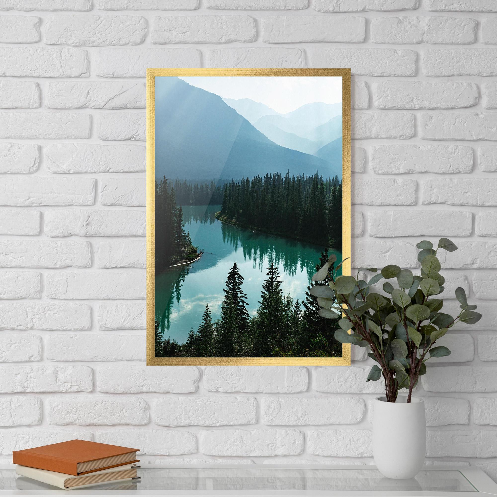 Keretezett Poszter Crystal Lake mockup 5