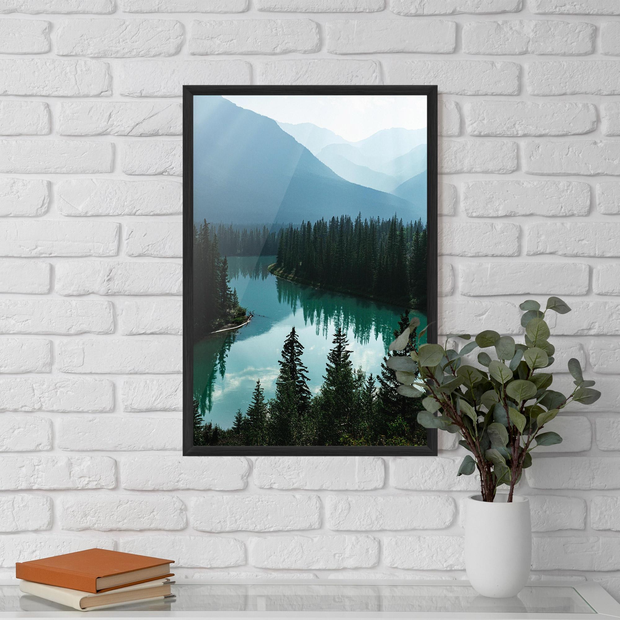 Keretezett Poszter Crystal Lake mockup 5