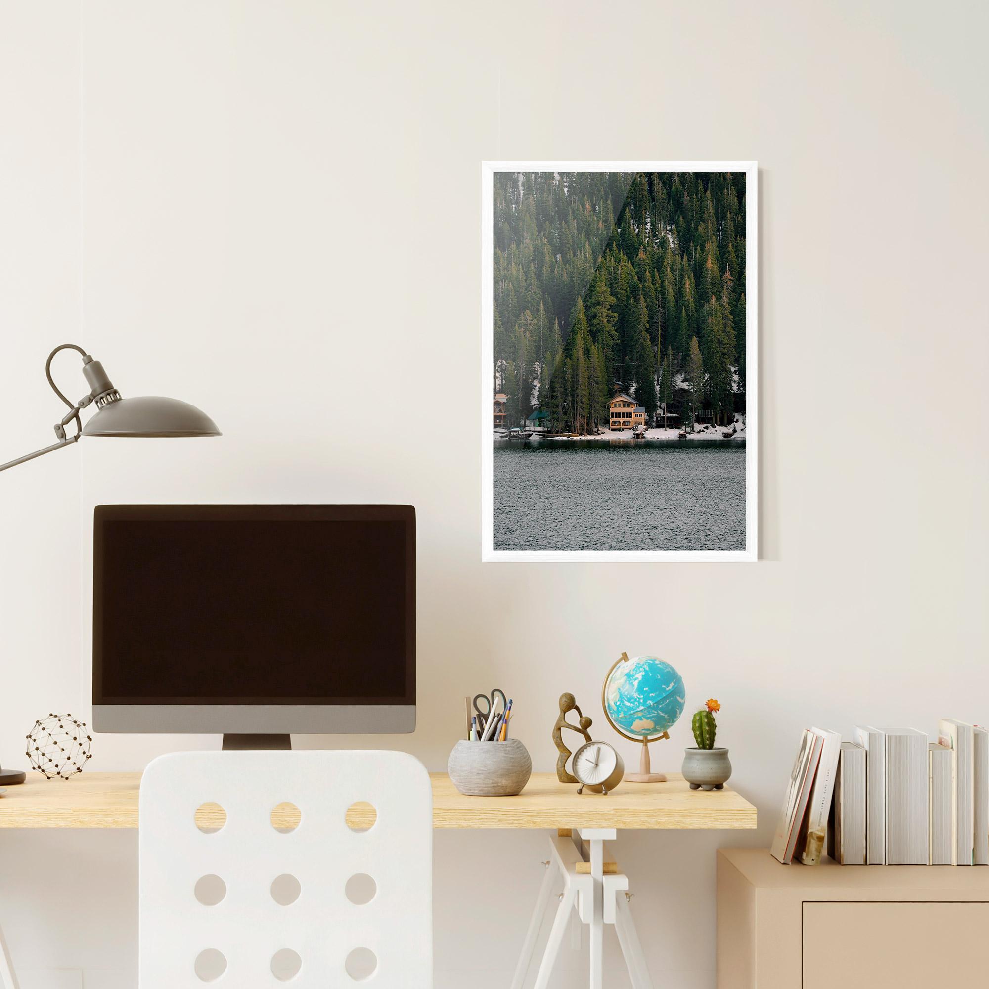 Keretezett Poszter Peacefull Place mockup 6