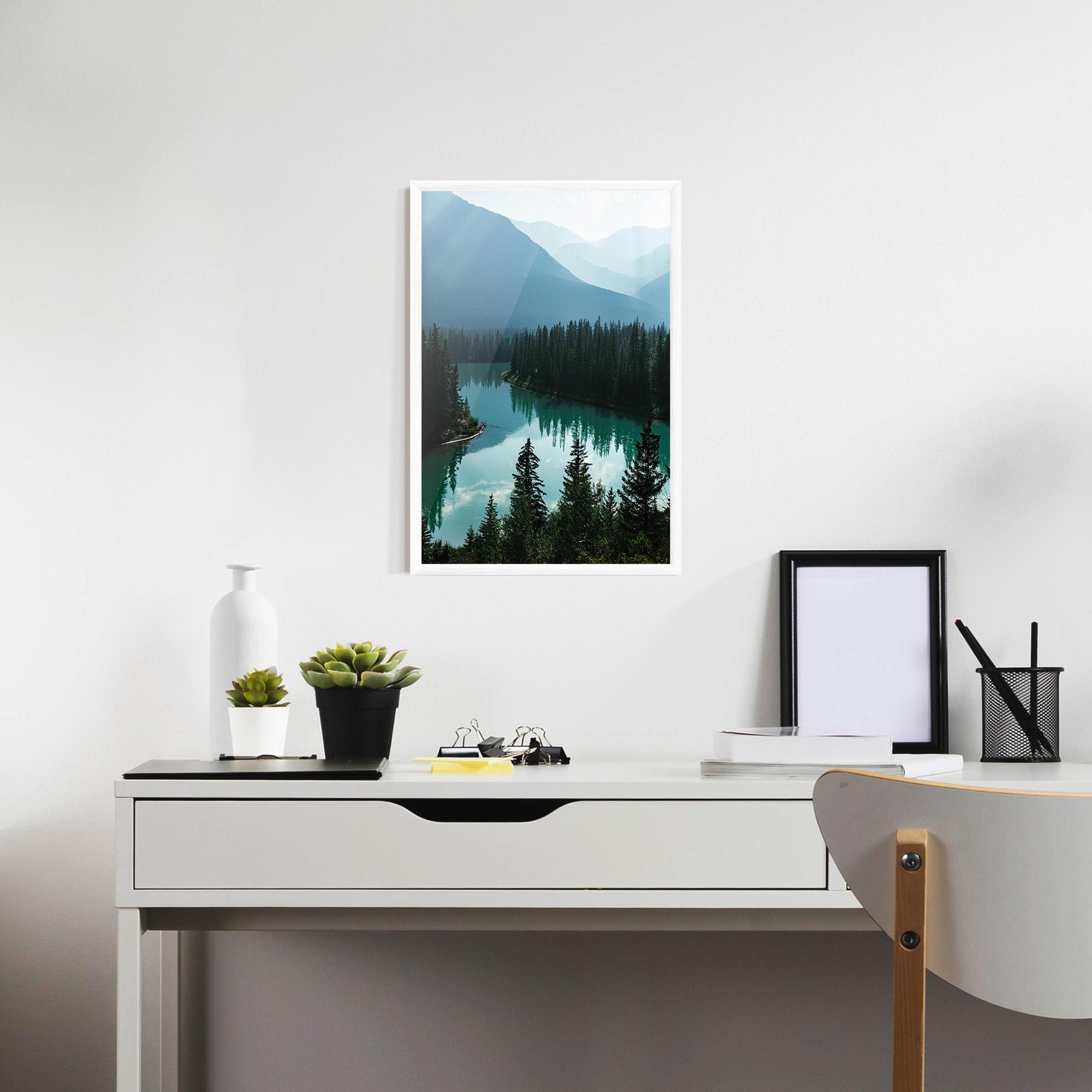 Keretezett Poszter Crystal Lake mockup 7