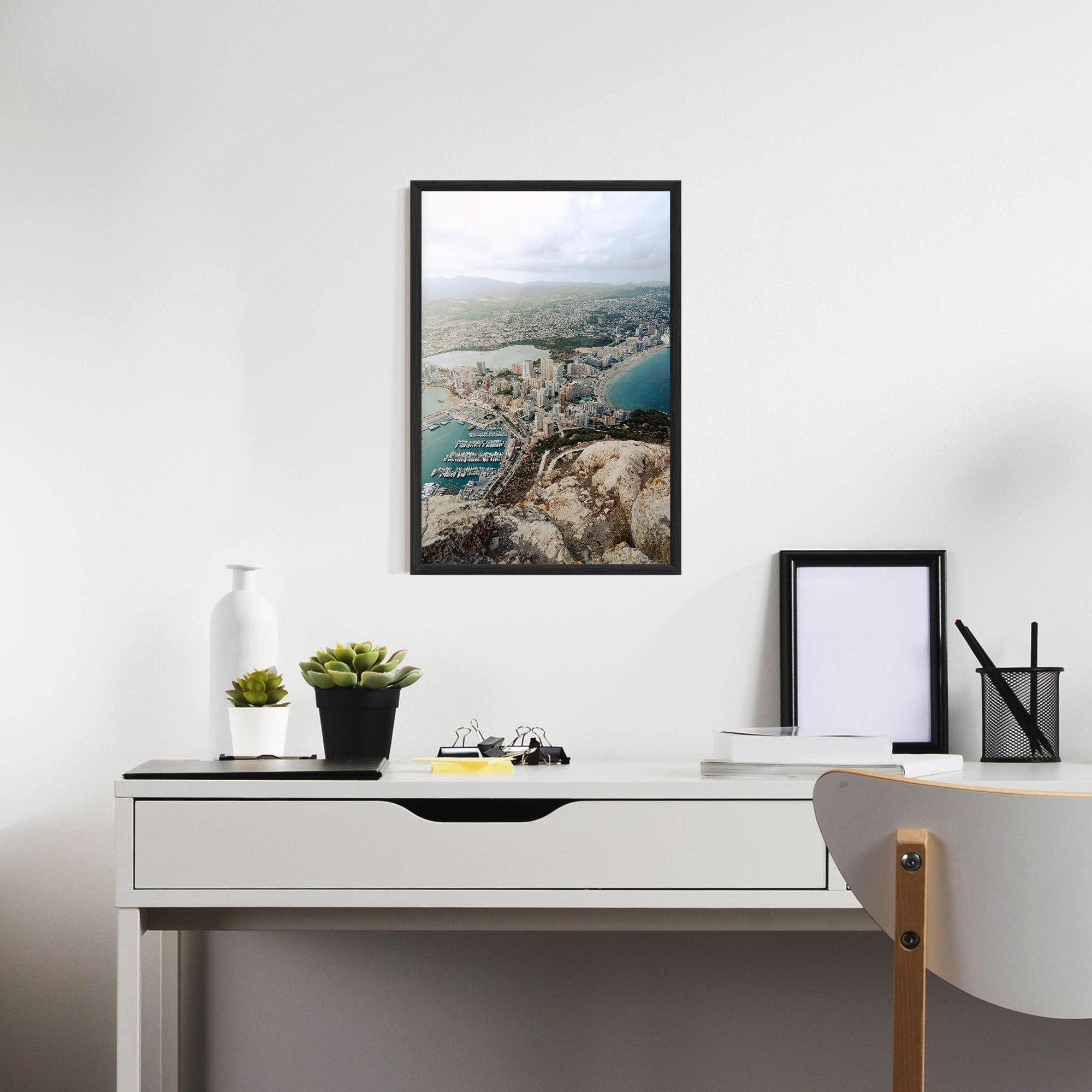 Keretezett Poszter Coast City mockup 7