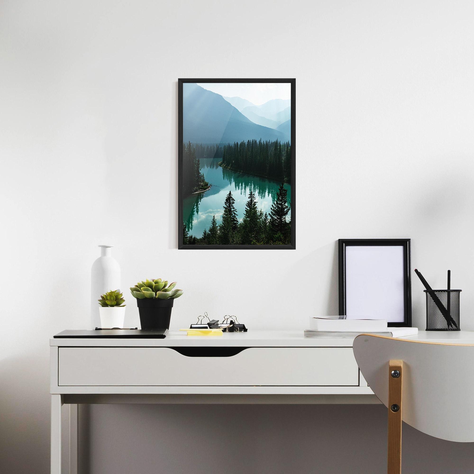 Keretezett Poszter Crystal Lake mockup 7