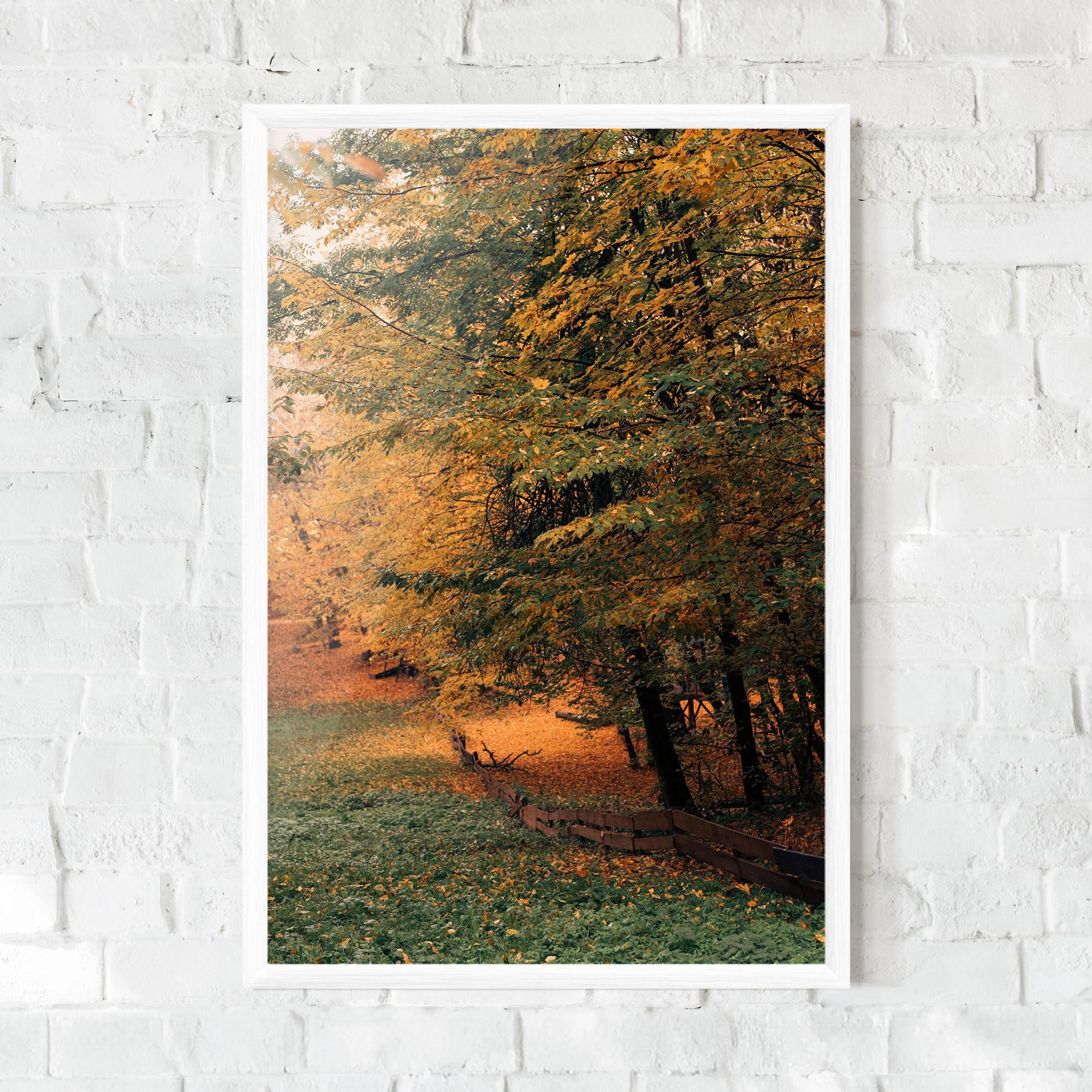 Keretezett Poszter Autumn Forest mockup 0