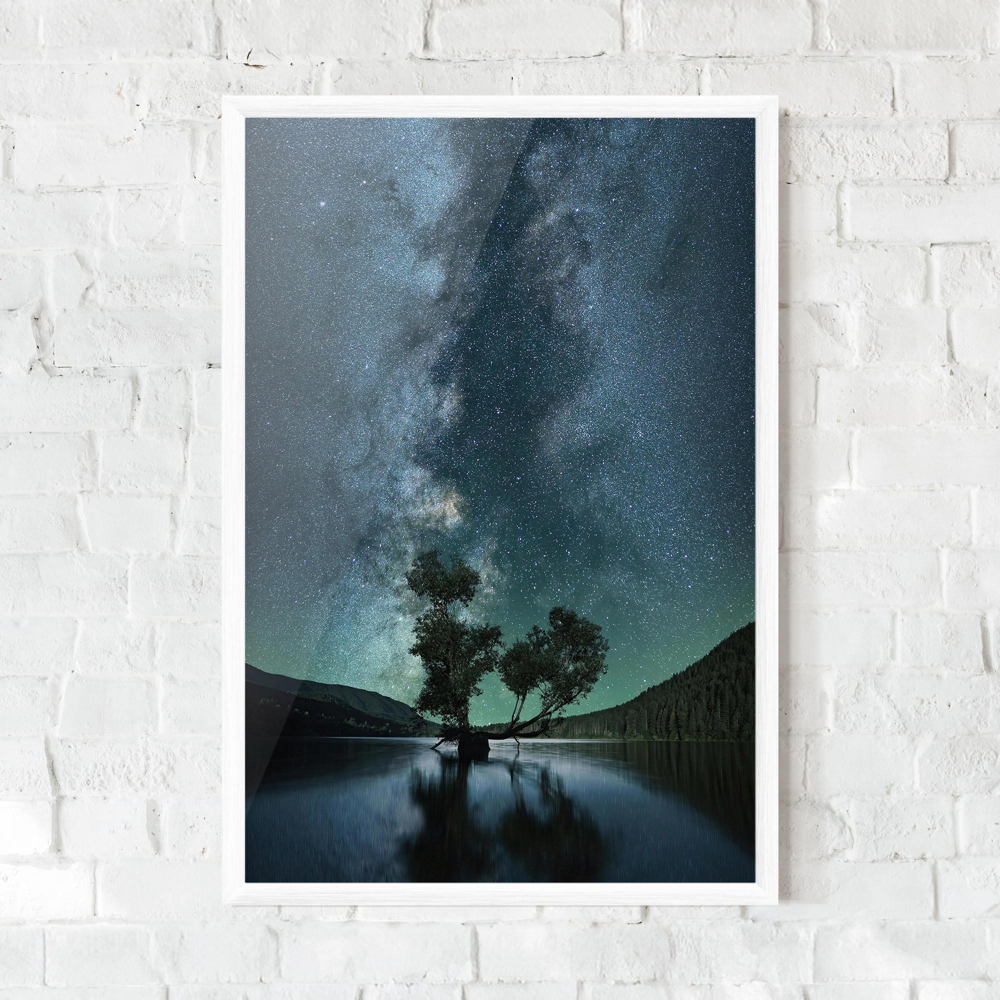 Keretezett Poszter Lake Stars mockup 0