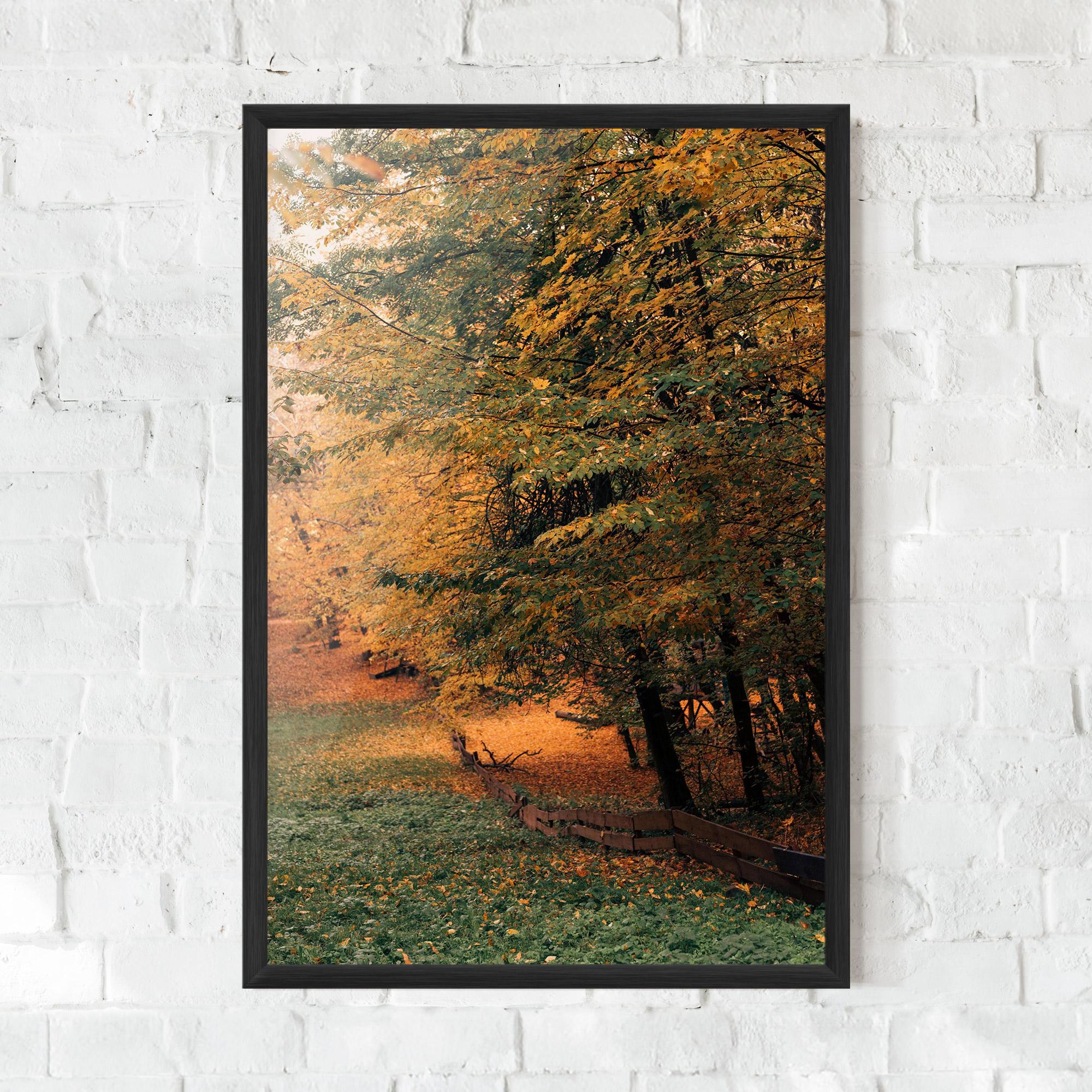Keretezett Poszter Autumn Forest mockup 0
