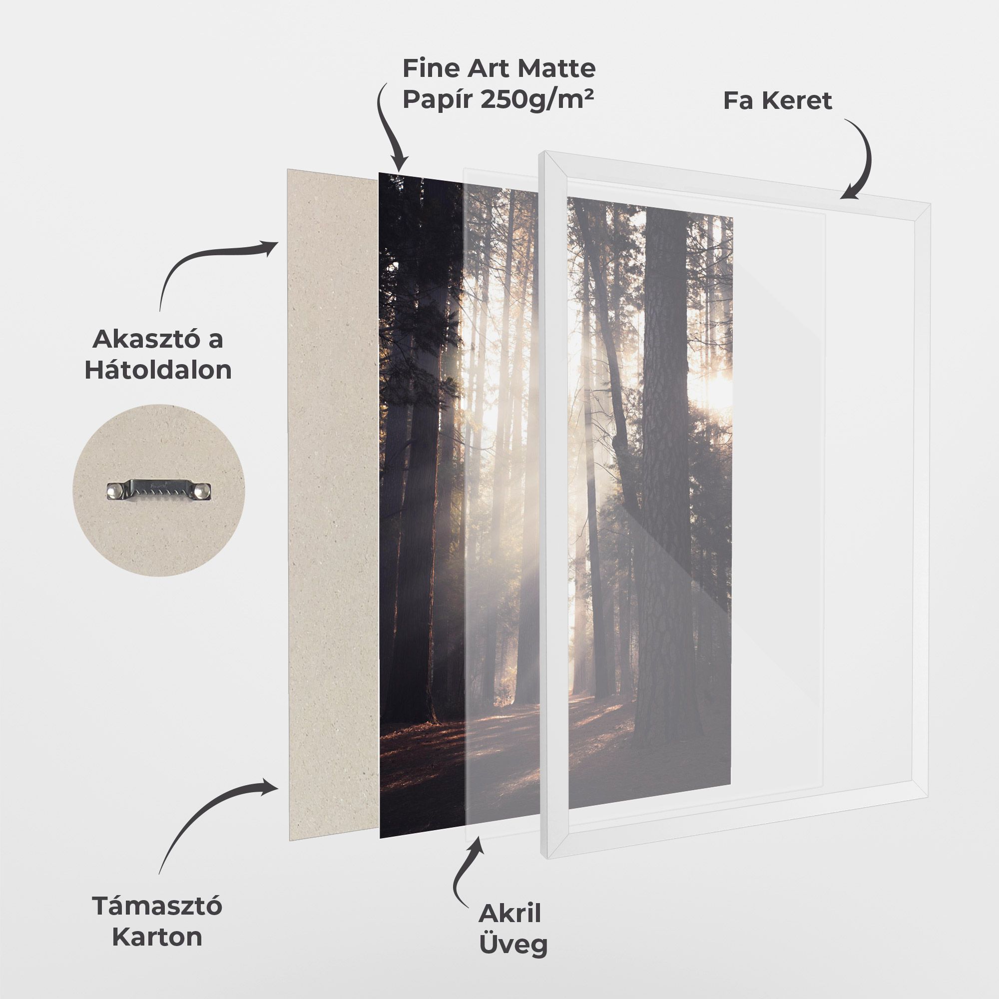 Foggy Couple Forest mockup 1