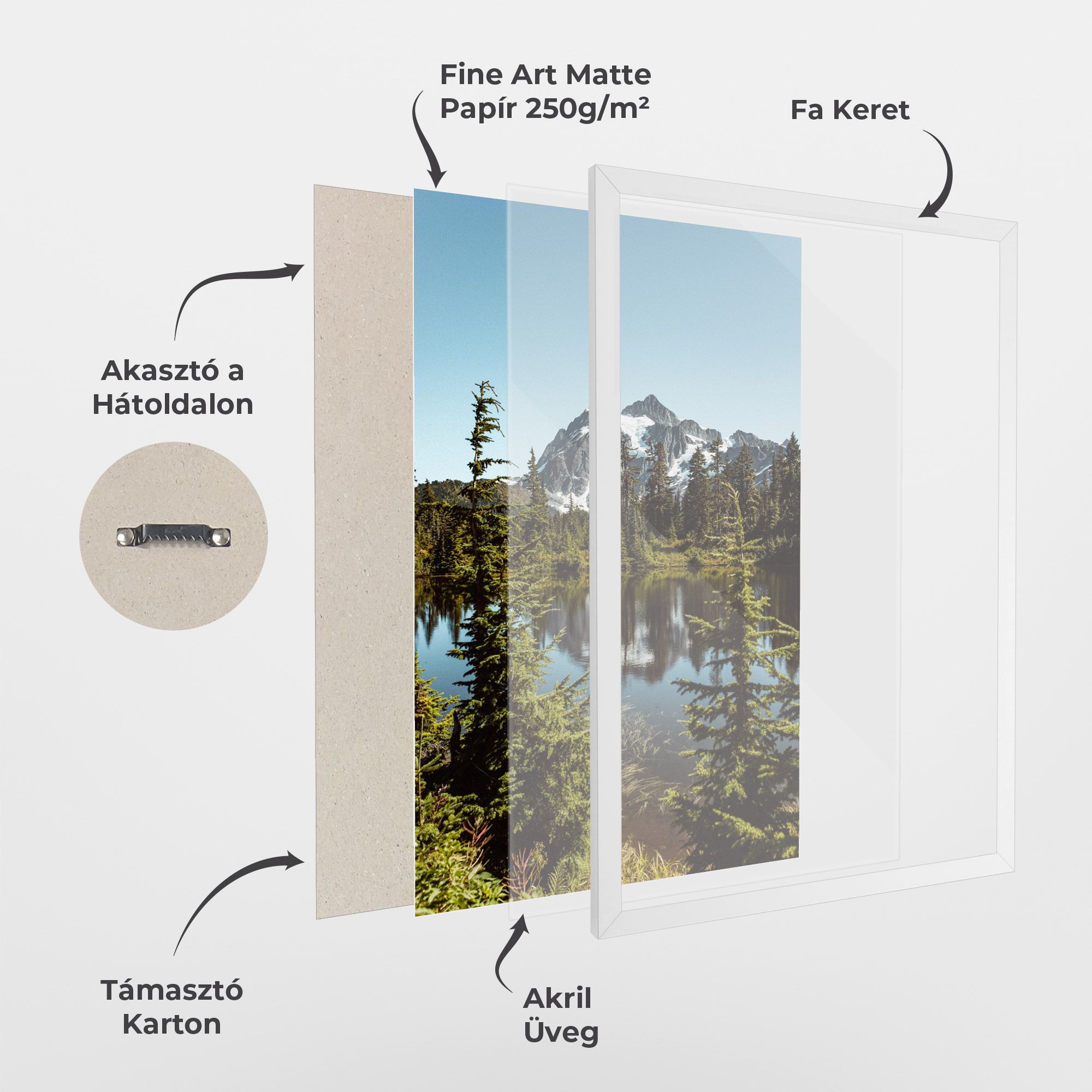 Forest Snow Mountain mockup 1