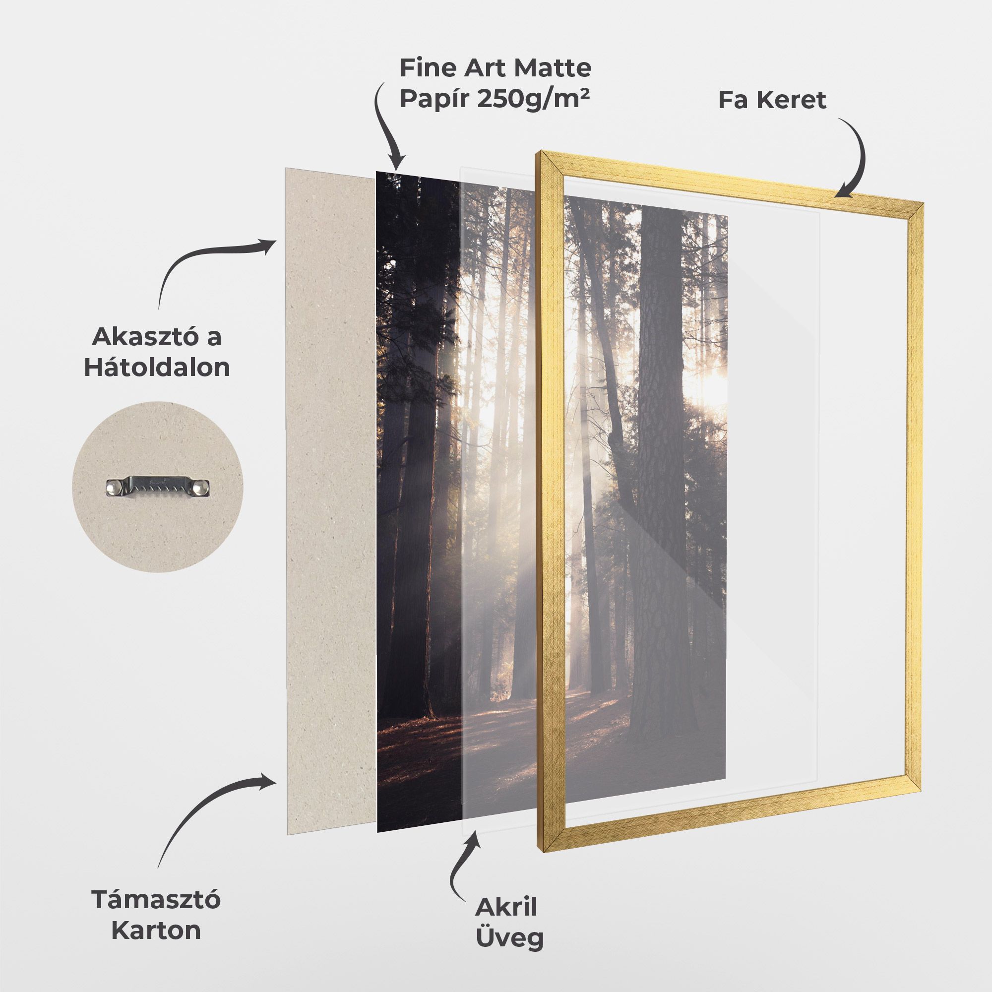 Foggy Couple Forest mockup 1