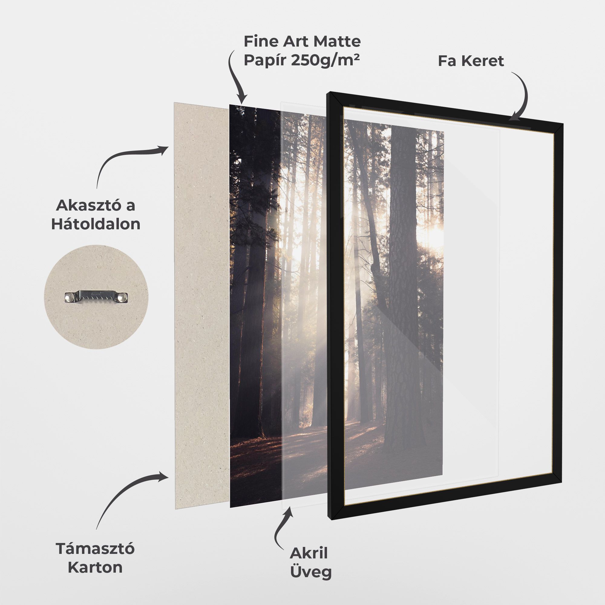 Foggy Couple Forest mockup 1