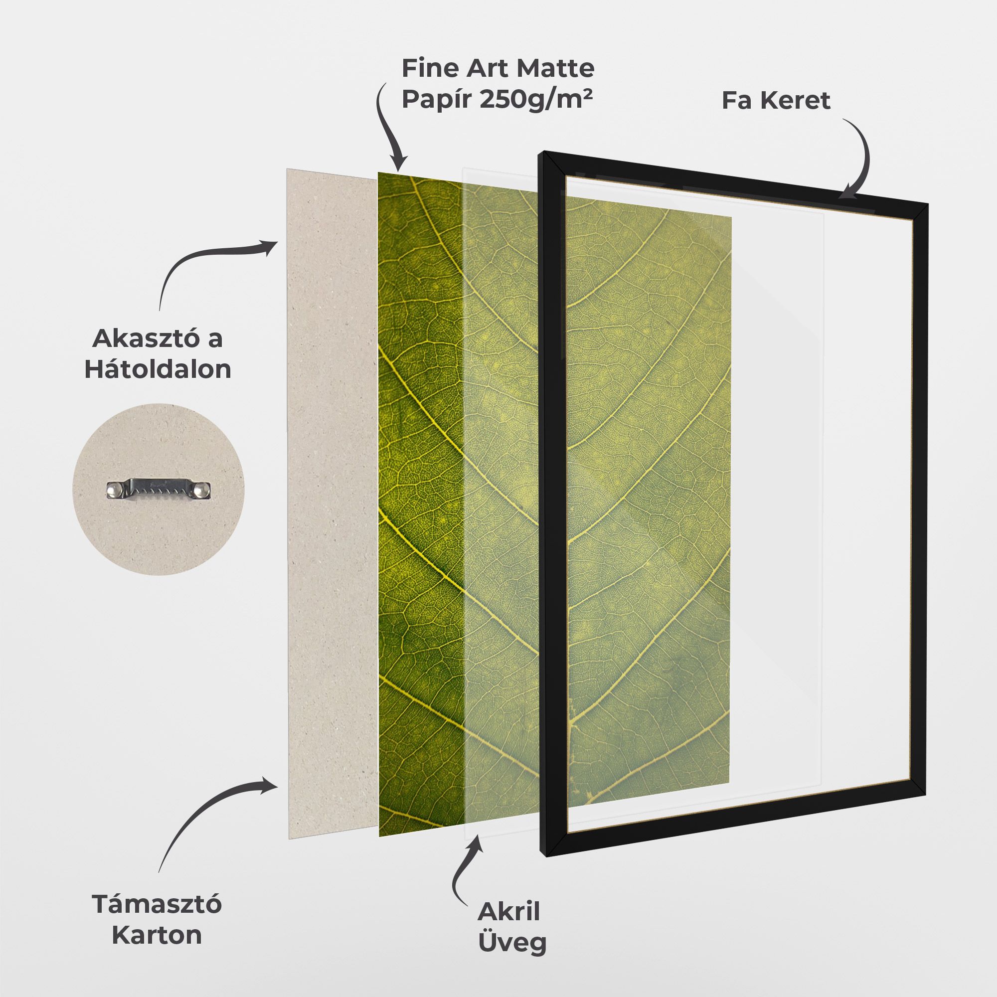 Leaf Closeup Forest mockup 1