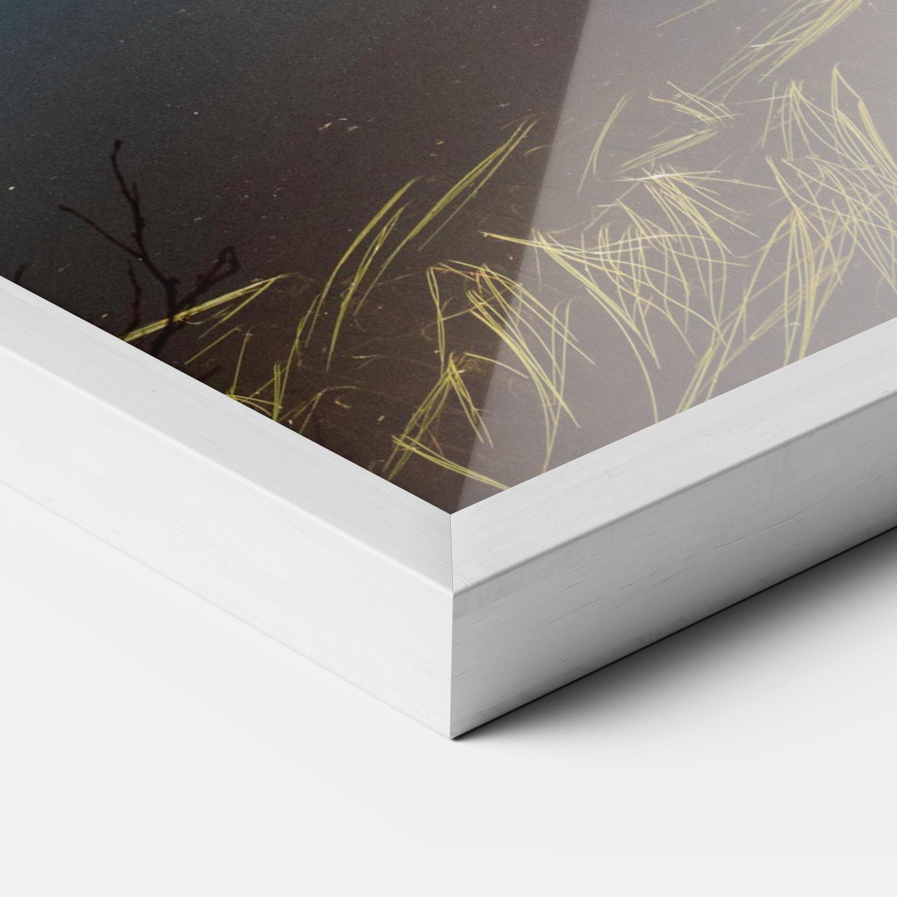 Keretezett Poszter Big Lake Mountain mockup 3