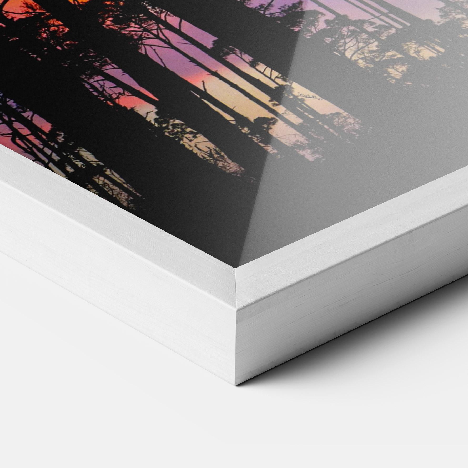 Keretezett Poszter Blue Sky Forest mockup 3