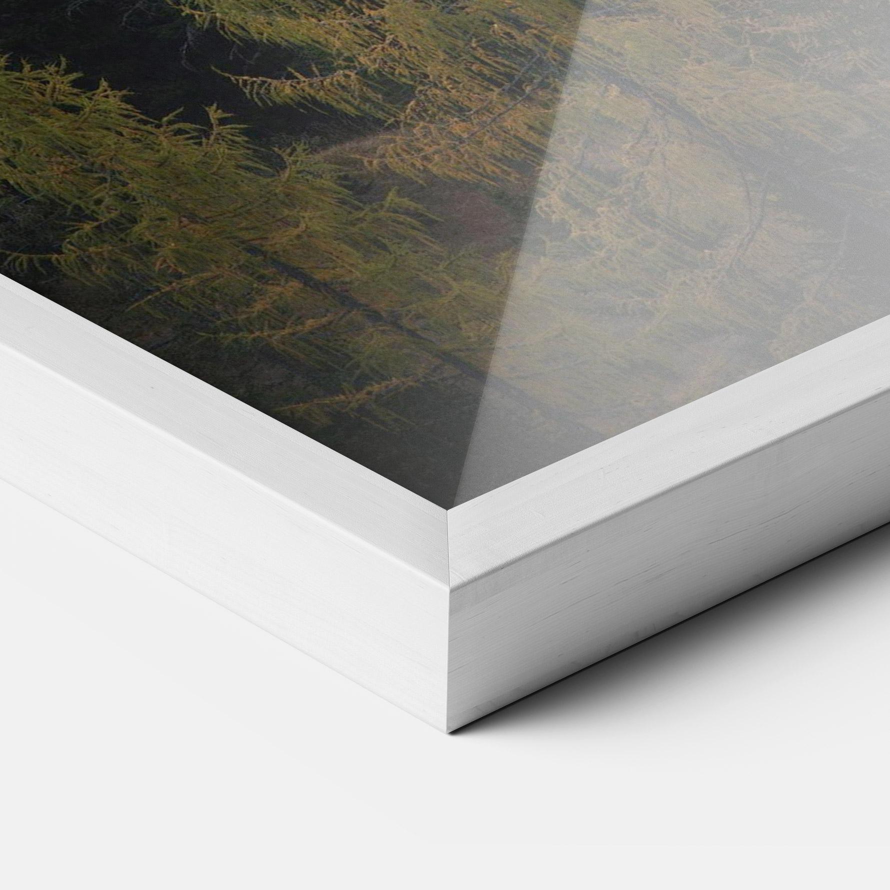 Keretezett Poszter Color Mix Tree mockup 3