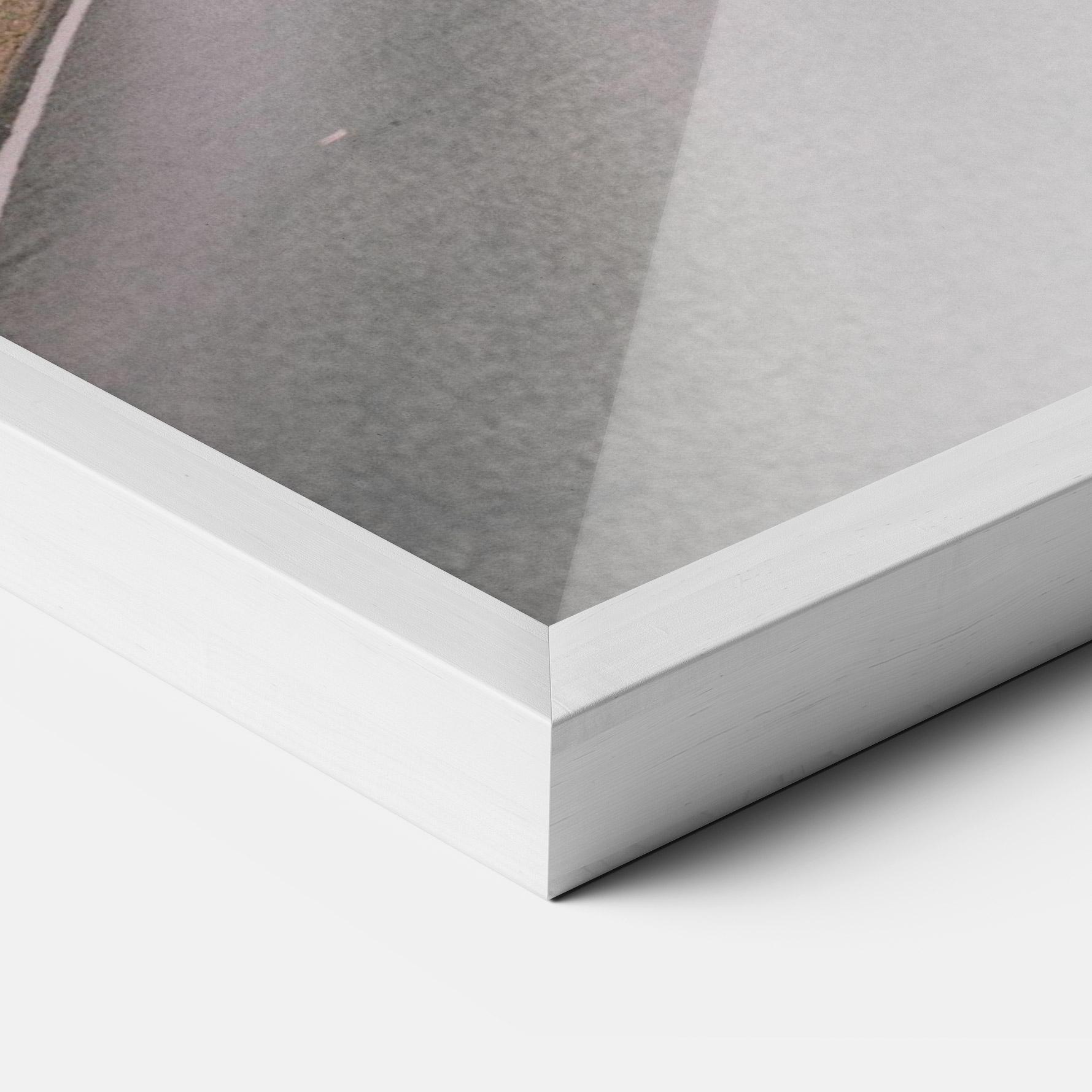 Keretezett Poszter Forest Driving Road mockup 3